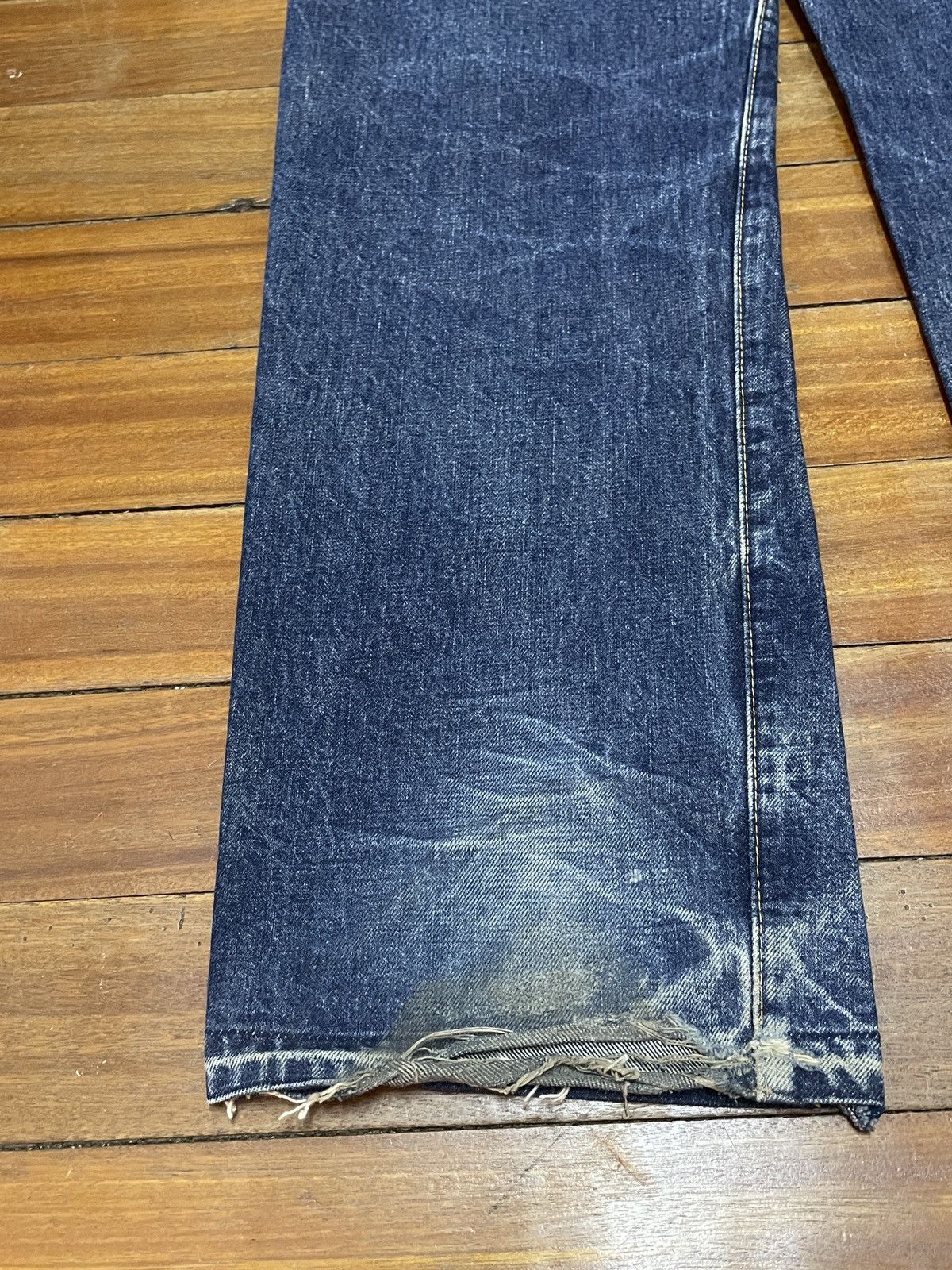 Japanese Brand Rare Vintage Sugar Cane Toyo Enterprise Selvedge Jeans 1990s Size US 29 - 7 Thumbnail