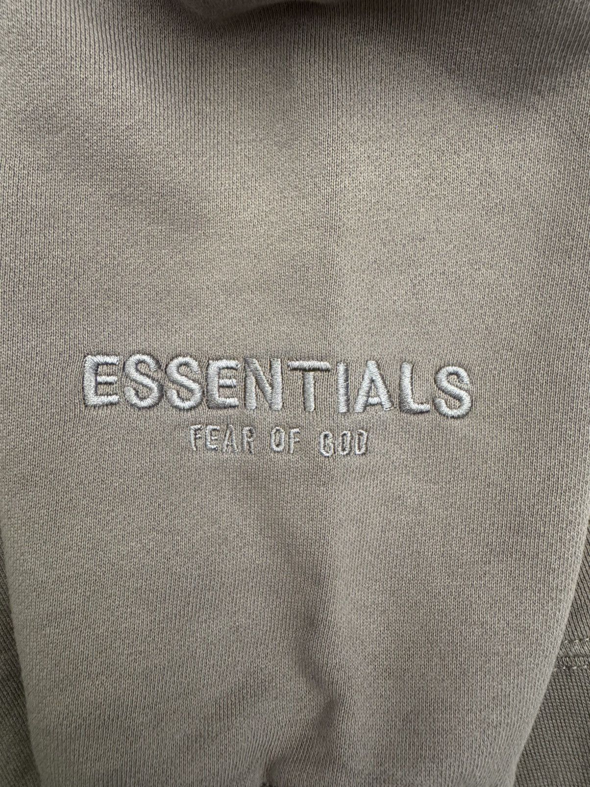 Essentials FOG Essentials Grey Fleece Pullover Hoodie Size US M / EU 48-50 / 2 - 7 Thumbnail