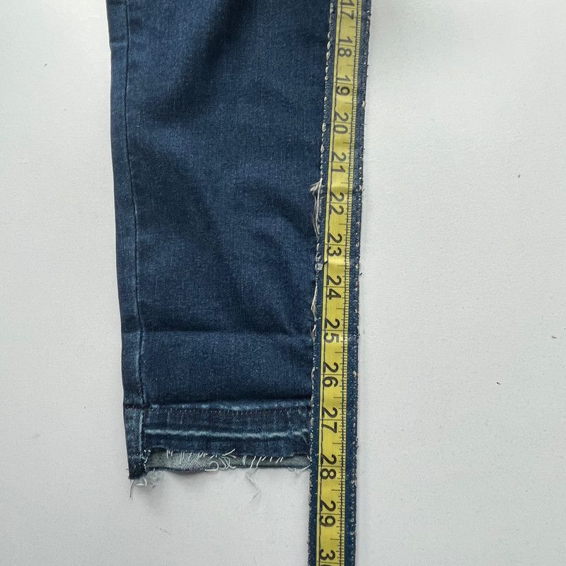 Hartford Hawthorne Women's Step Hem Denim Jeans Dark Blue 10 Size 29" - 8 Thumbnail