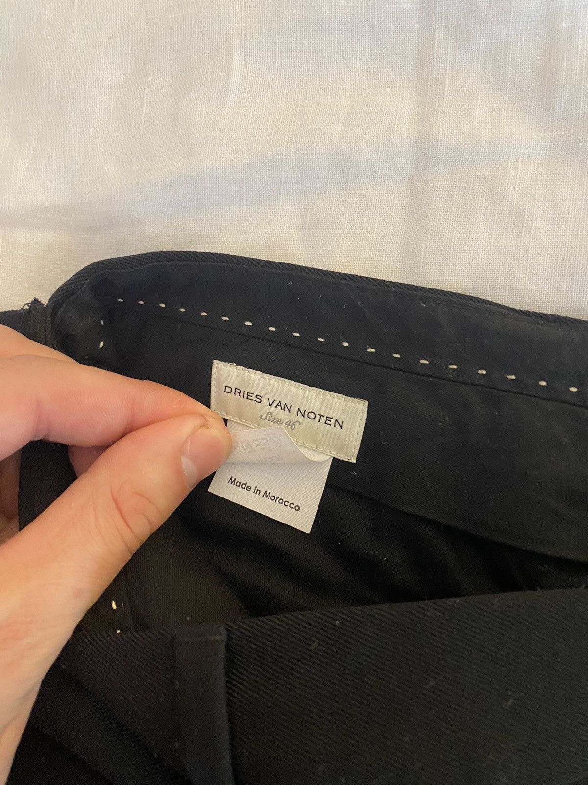 Dries Van Noten Slim Trousers Size 46R - 6 Thumbnail