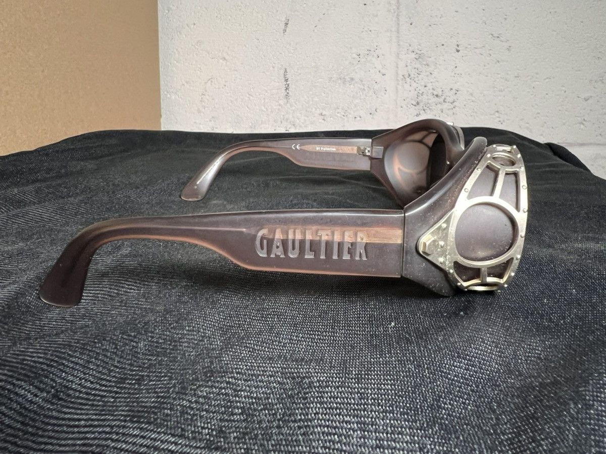 Jean Paul Gaultier Jean Paul Gaultier Steampunk Sunglasses Size ONE SIZE - 11 Thumbnail