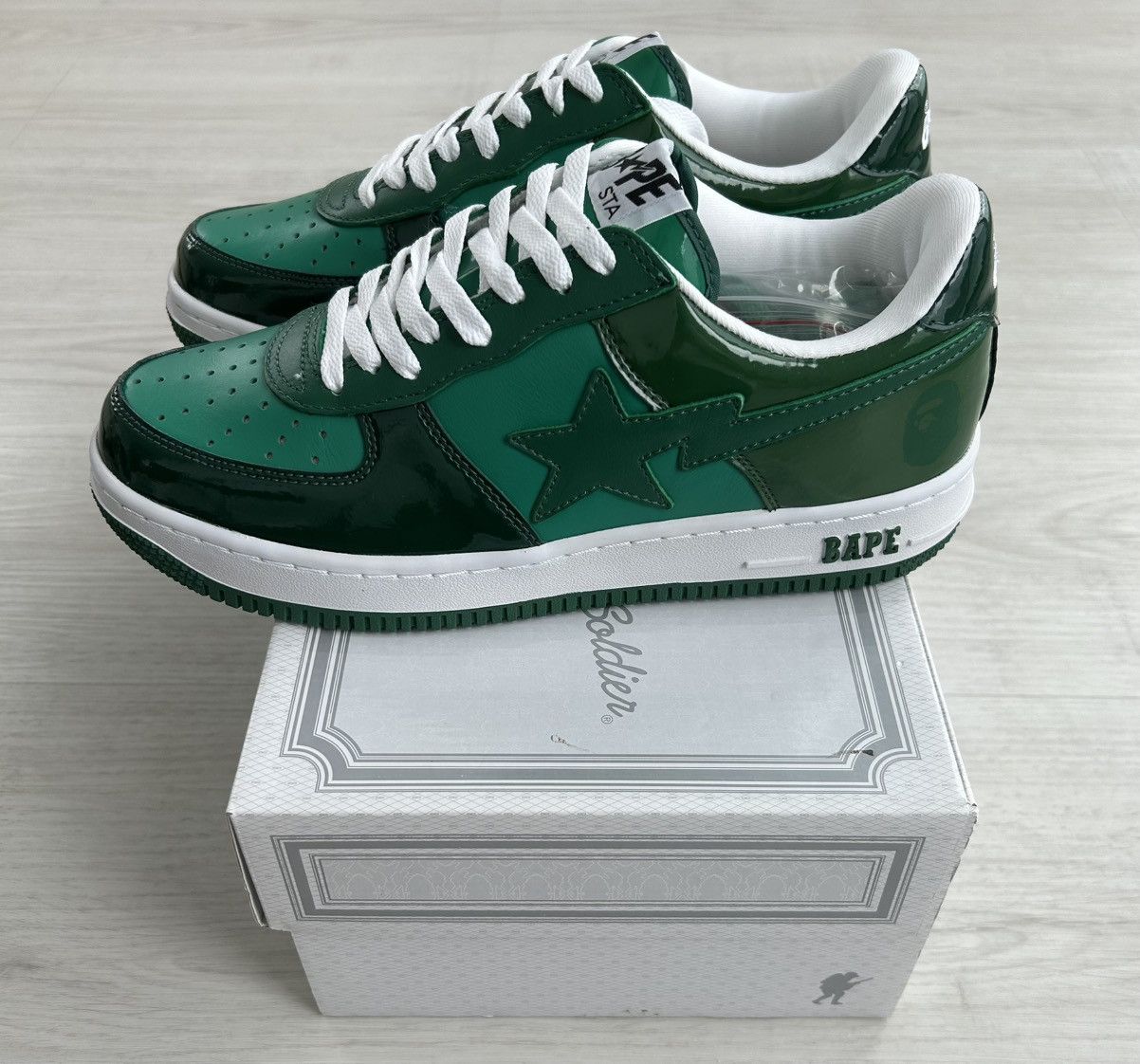 Bape VERY RARE OG 2009 A BATHING APE SHIBUYA EXCLUSIVE BAPESTA Size US 9.5 / EU 42-43 - 1 Thumbnail