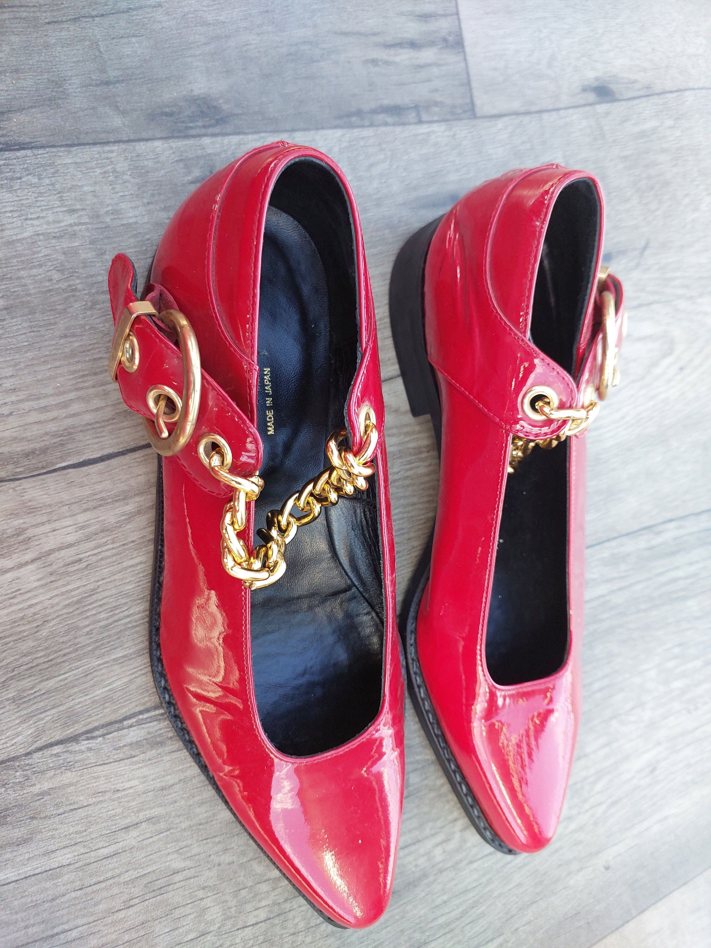 CDG by Comme des Garcons COMME des GARCONS Chain Strap Shoes Size US 6 / IT 36 - 2 Thumbnail