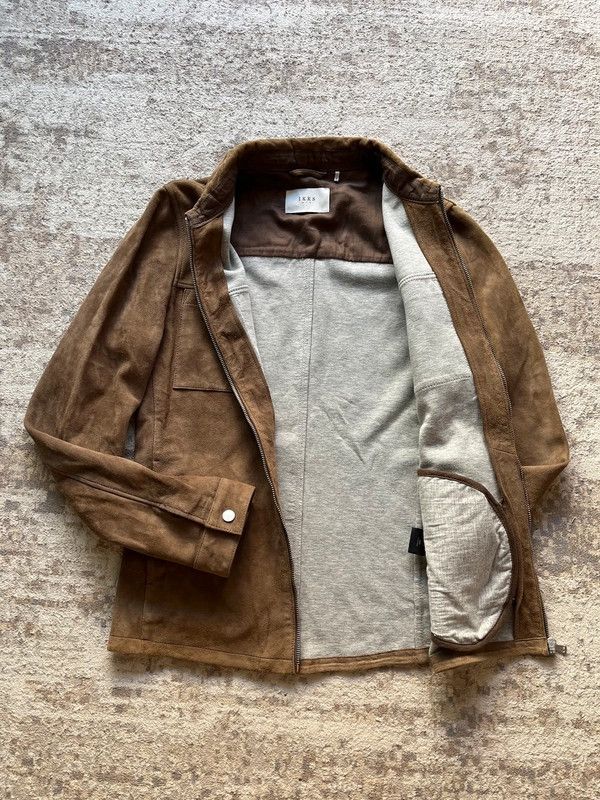 IKKS IKKS Mens 2017 Goat Leather Jacket Sz S High Quality Size US S / EU 44-46 / 1 - 2 Thumbnail