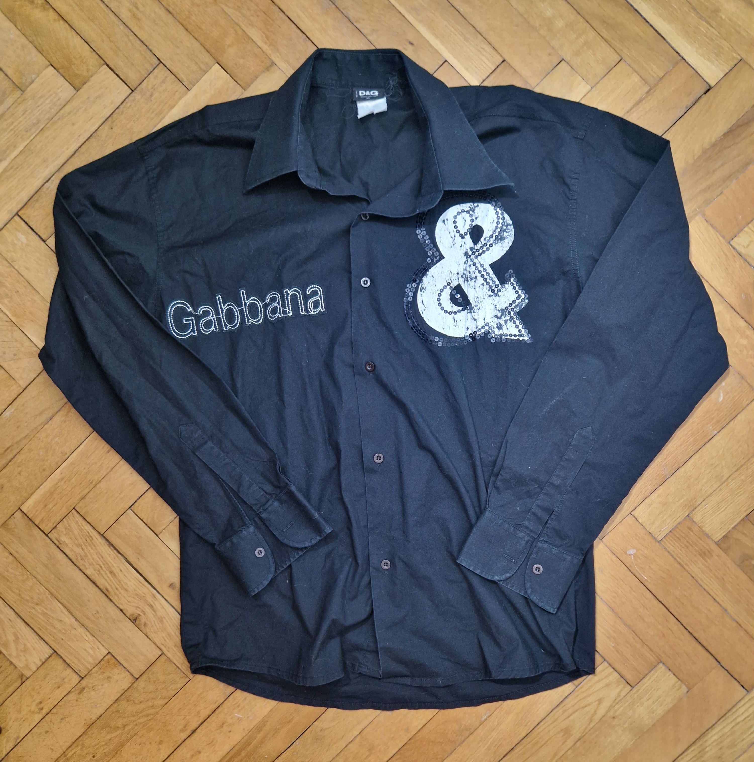 Dolce & Gabbana Dolce&Gabbana D&G black shirt Size US L / EU 52-54 / 3 - 1 Thumbnail