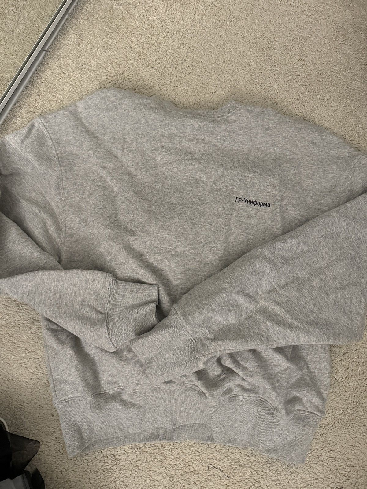 Gosha Rubchinskiy Rare Gosha grey hoodie with jacket Size US M / EU 48-50 / 2 - 2 Thumbnail