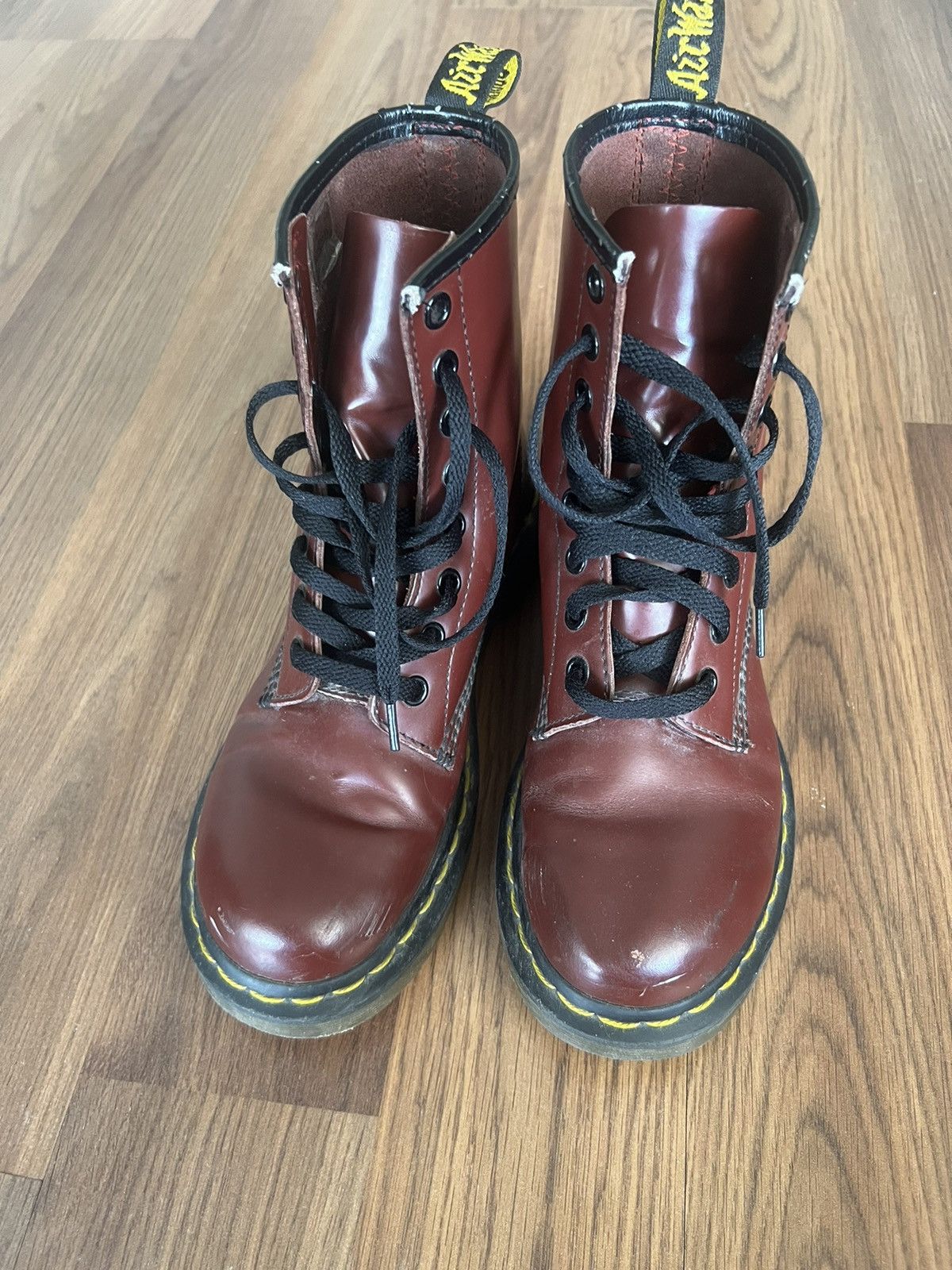Dr. Martens Doc Martens Ref Cherry 1460 Leather Boots size 6 Size US 6 / IT 36 - 1 Thumbnail