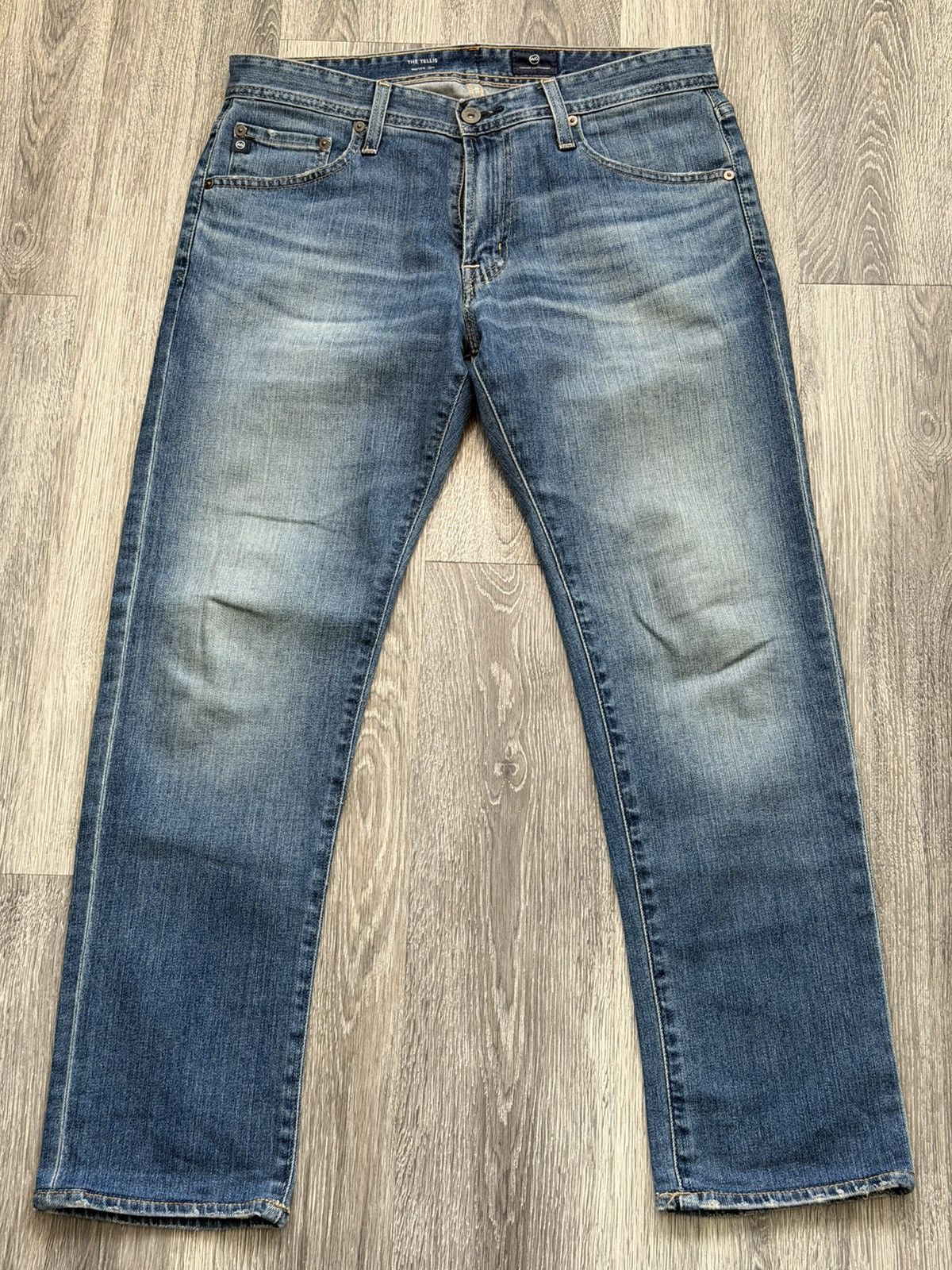 AG Adriano Goldschmied AG Adriano Goldschmied Men’s “Tellis” Slim Jeans Size US 31 - 1 Thumbnail