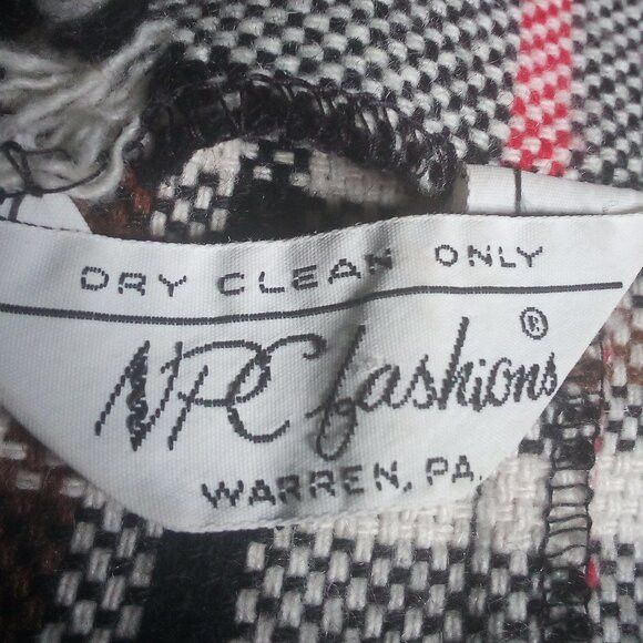 Other Vintage NPC Fashions Plaid Shirt Jacket Shacket Blazer Size L / US 10 / IT 46 - 3 Thumbnail
