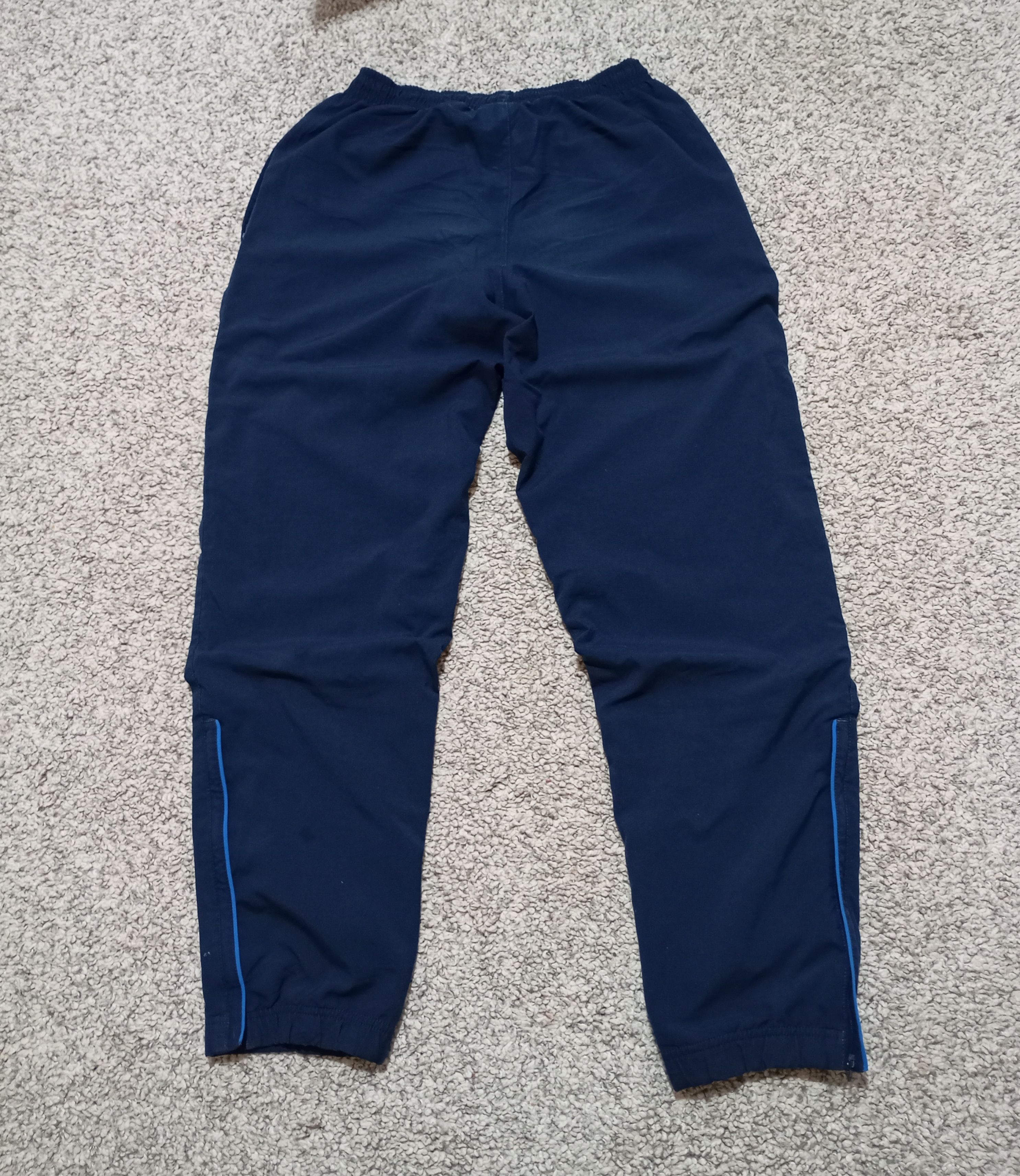 Nike Vintage Y2K Nike Nylon Windbreaker Track Sweat Pants Joggers Size US 31 - 3 Thumbnail