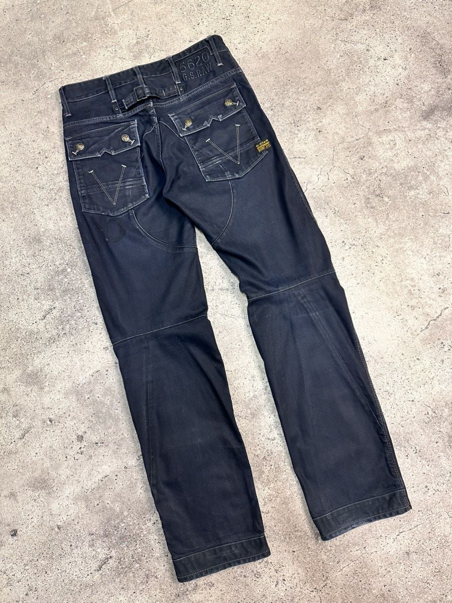 G-Star LGB Baggy GOA Flare Military Style Cargo Pants Ifsixwasnine Size US 34 / EU 50 - 9 Thumbnail