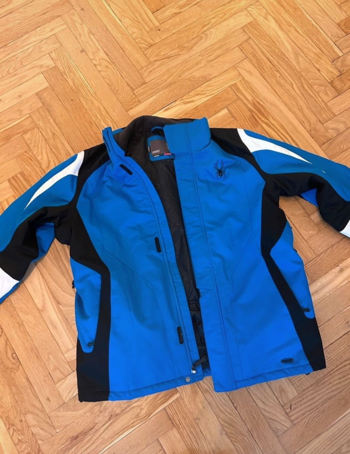 image of Spyder Ski Jacket XL Size in Blue, Men's