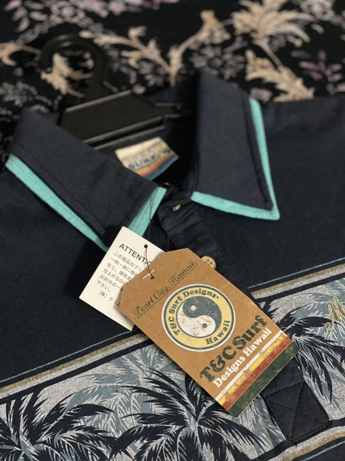 Japanese Brand Vintage Tnc Surf Hawaii Colar Shirt Size US M / EU 48-50 / 2 - 5 Thumbnail