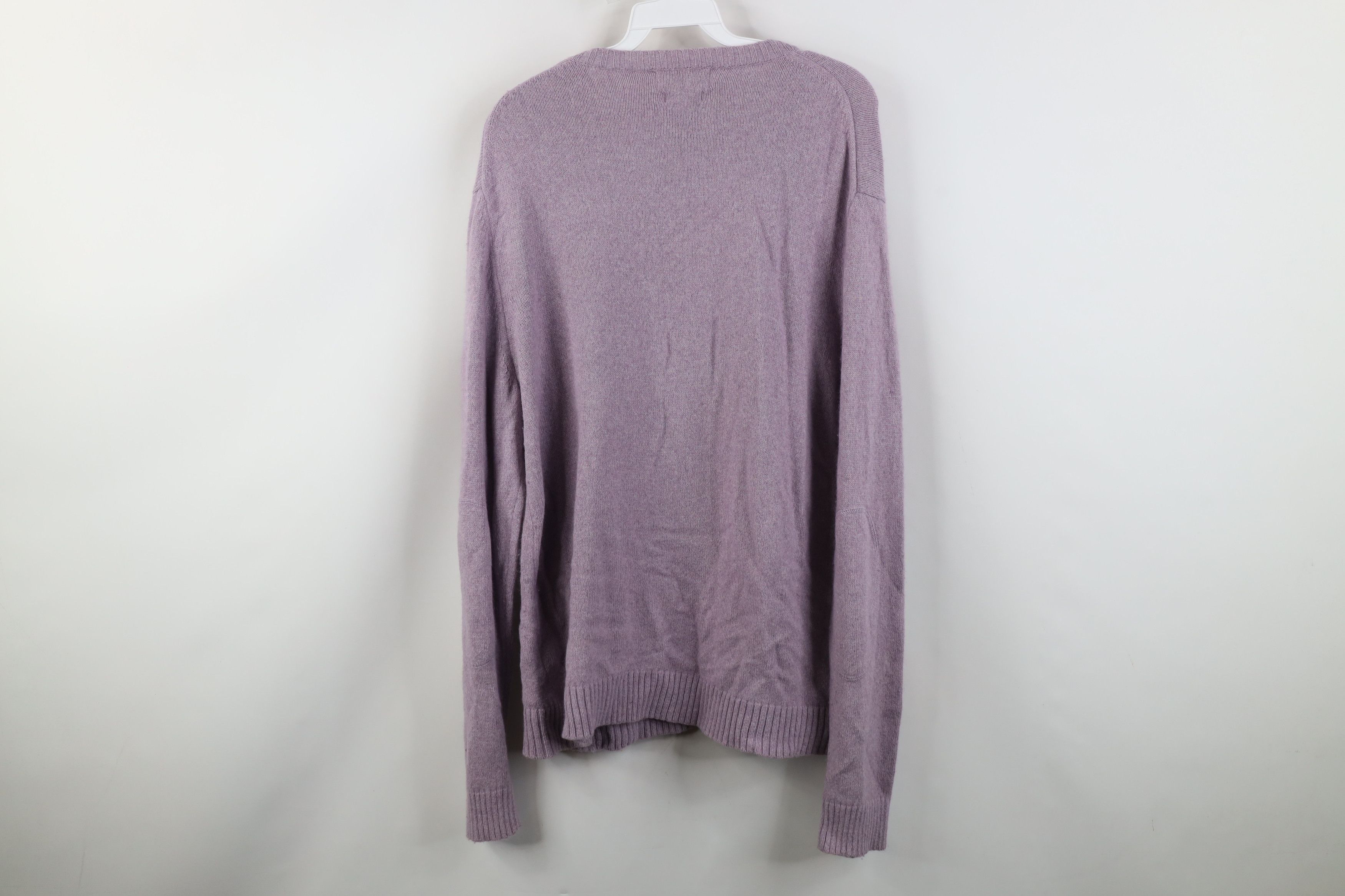 Banana Republic Vintage Banana Republic Cashmere Angora Elbow Patch Sweater Size US L / EU 52-54 / 3 - 9 Thumbnail