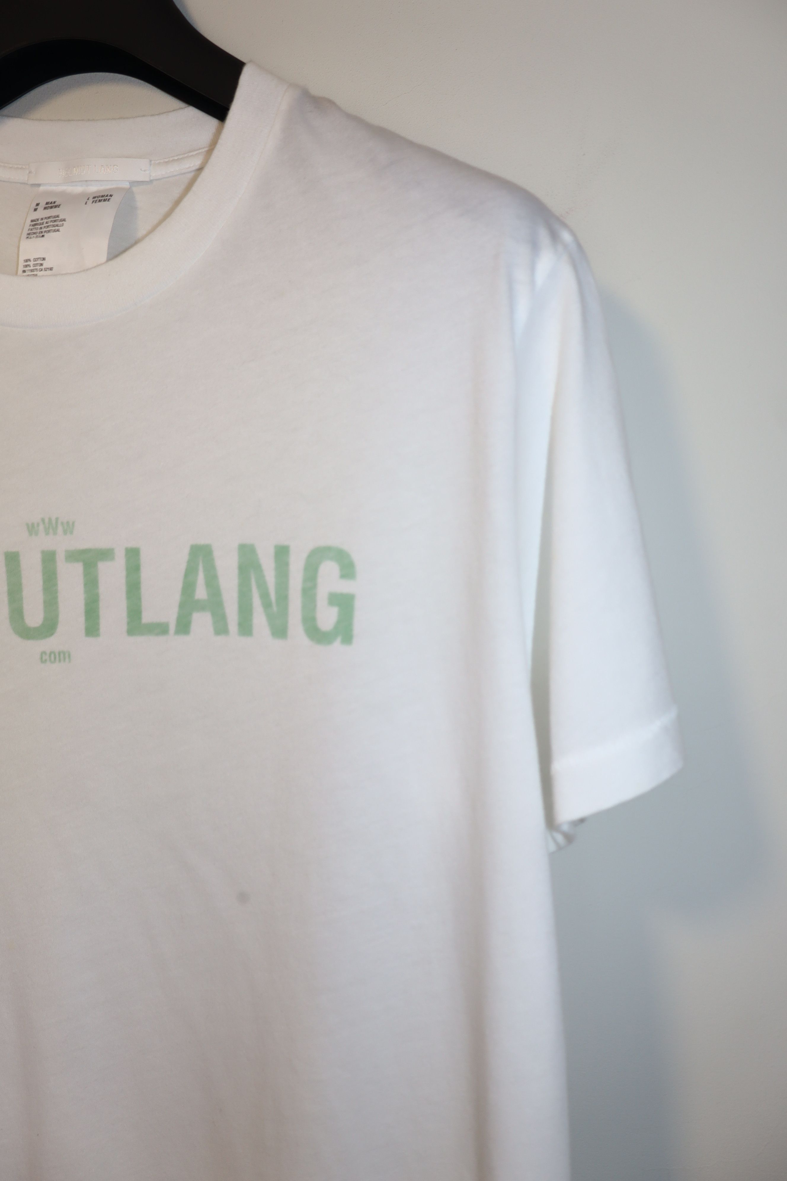 Helmut Lang Reverse logo t-shirt Size US M / EU 48-50 / 2 - 4 Thumbnail