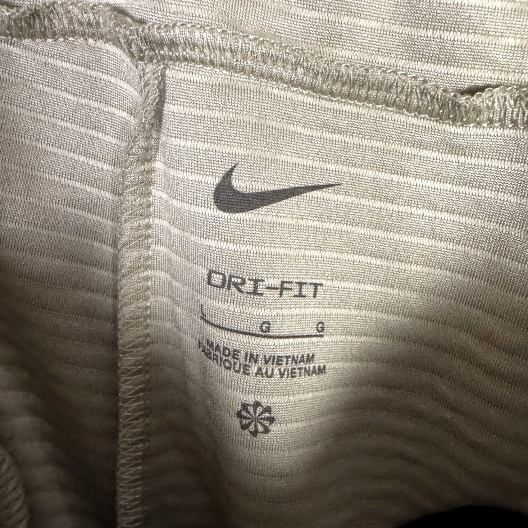 Nike Nike Pro Dri-Fit Fleece Fitness Pants Mens L Ribbed Sweatpants DV9910-247 Size US 33 - 6 Thumbnail