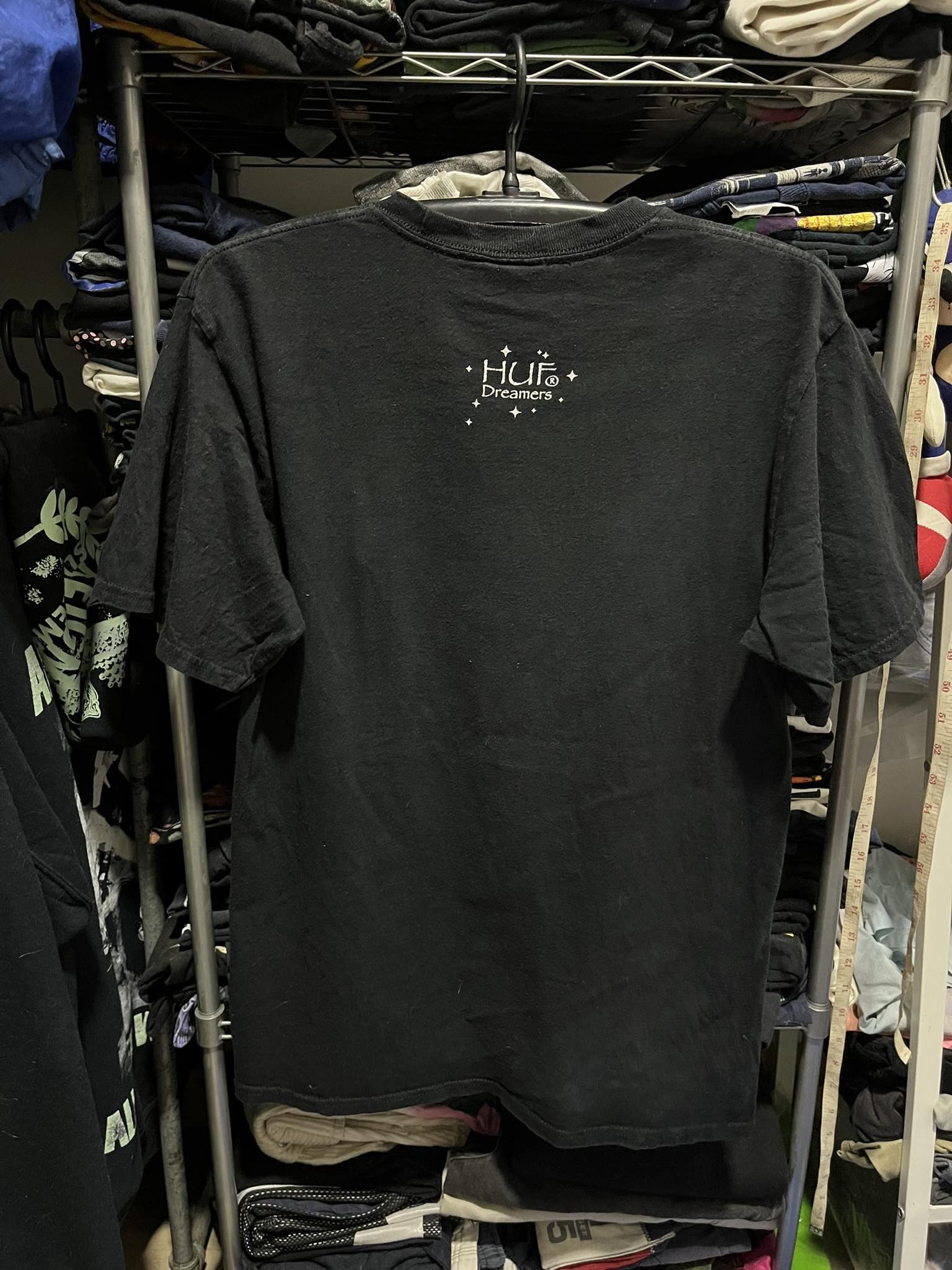 Huf HUF Dreamers Don't Fight The Fantasy Skateboard Tee Size US M / EU 48-50 / 2 - 2 Thumbnail
