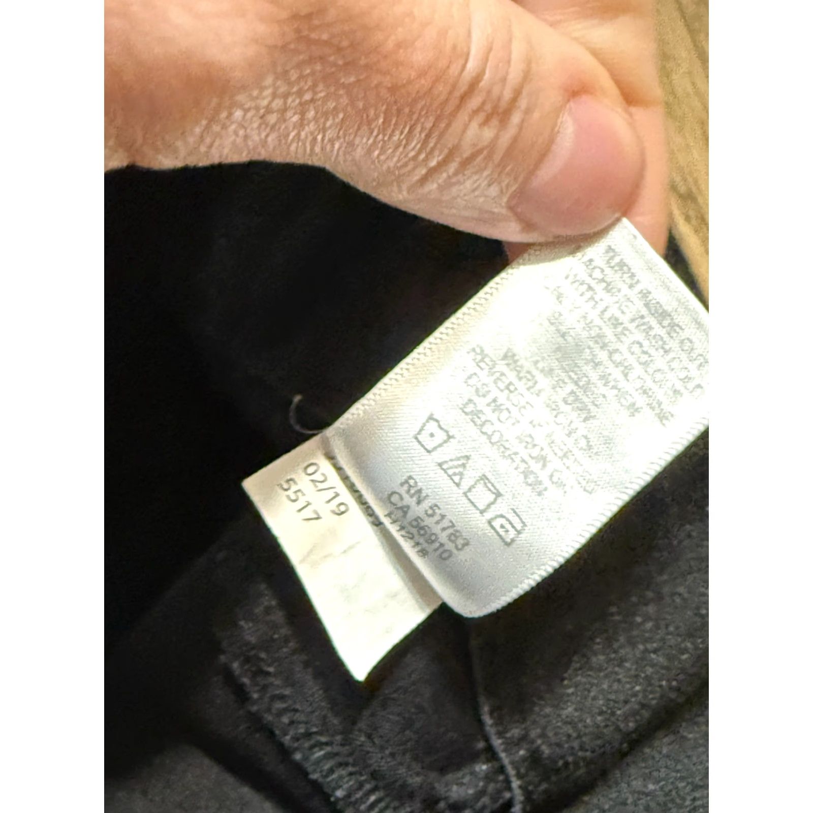 Vintage Maurices Pants Women's XS Black Pull On Straight Leg Mid Rise Size 26" / US 2 / IT 38 - 6 Thumbnail