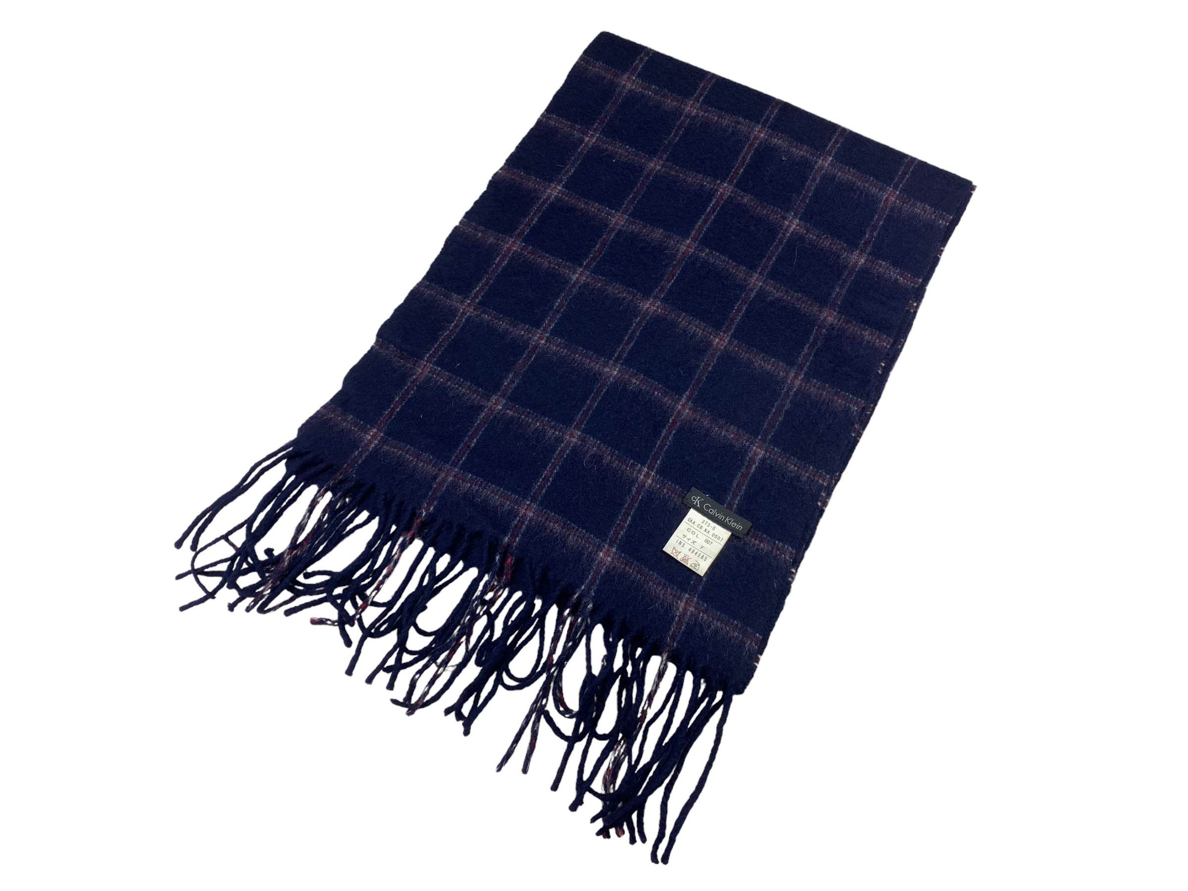 Calvin Klein × Vintage Calvin Klein scarf Checkered Vintage Scarves Size ONE SIZE - 3 Thumbnail