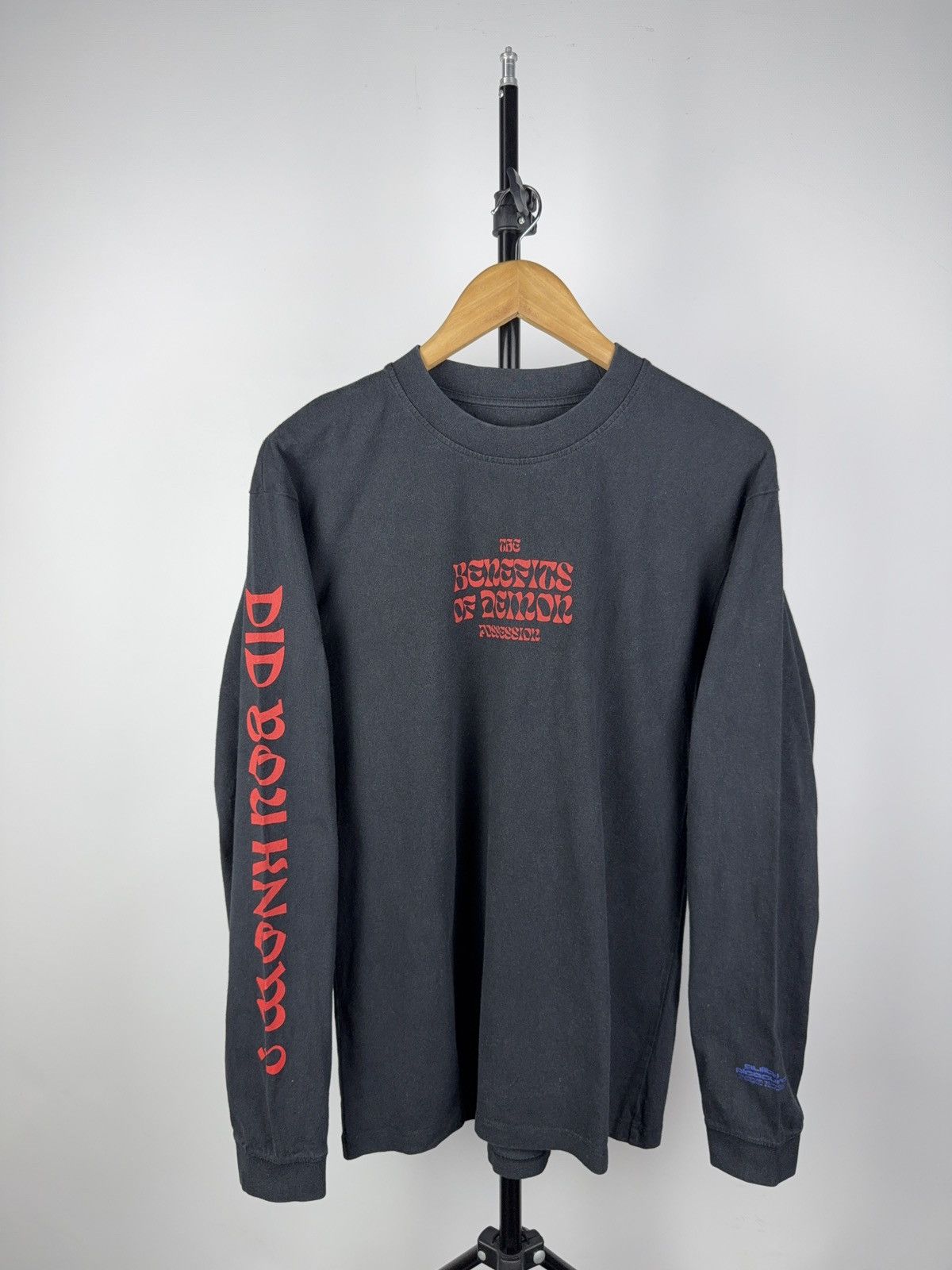 Edwin Edwin “Benefits of Demon Possession” Long Sleeve Tee S Size US S / EU 44-46 / 1 - 2 Thumbnail