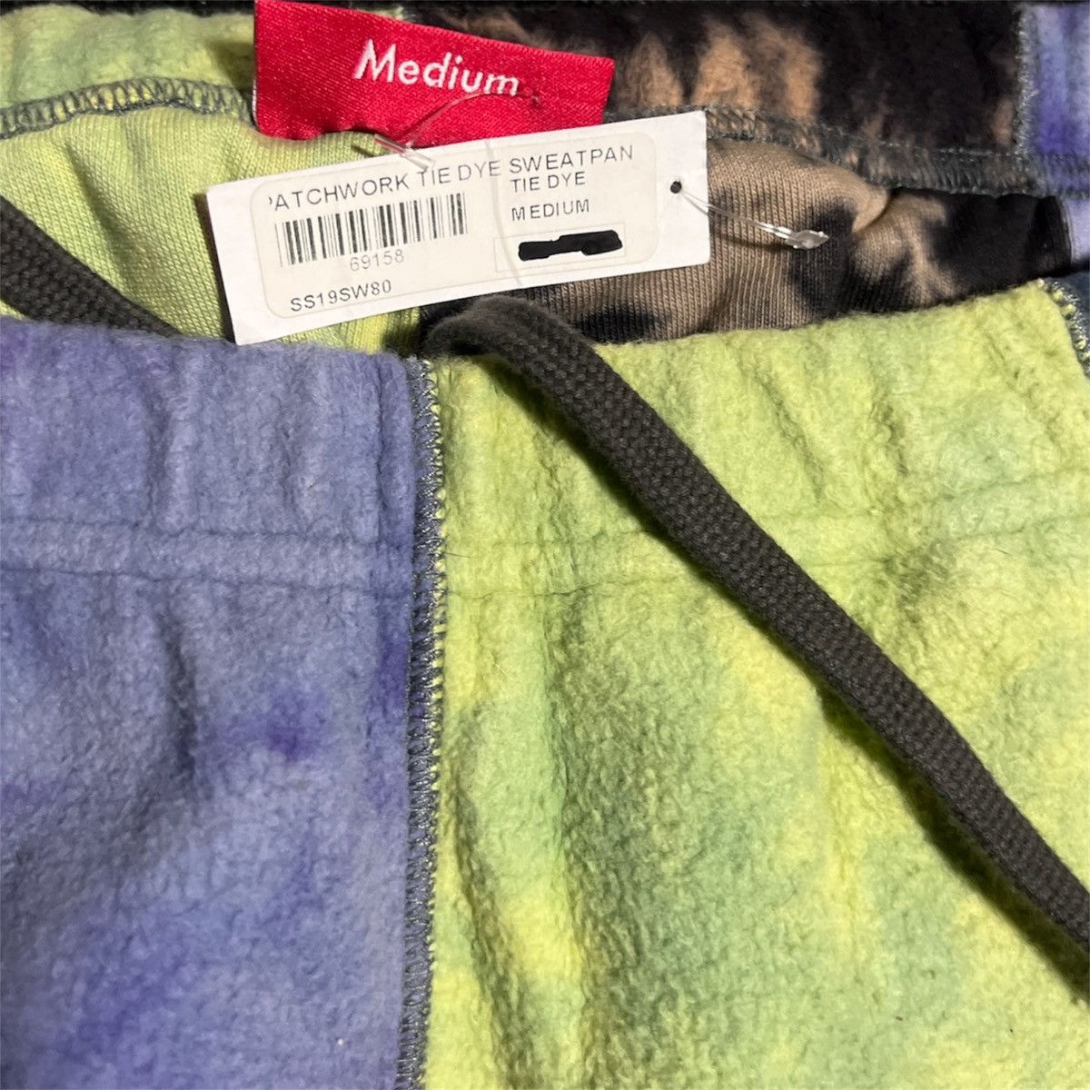 Supreme SUPREME Patchwork Sweatpants (SS19) — Medium Size US 32 / EU 48 - 5 Thumbnail