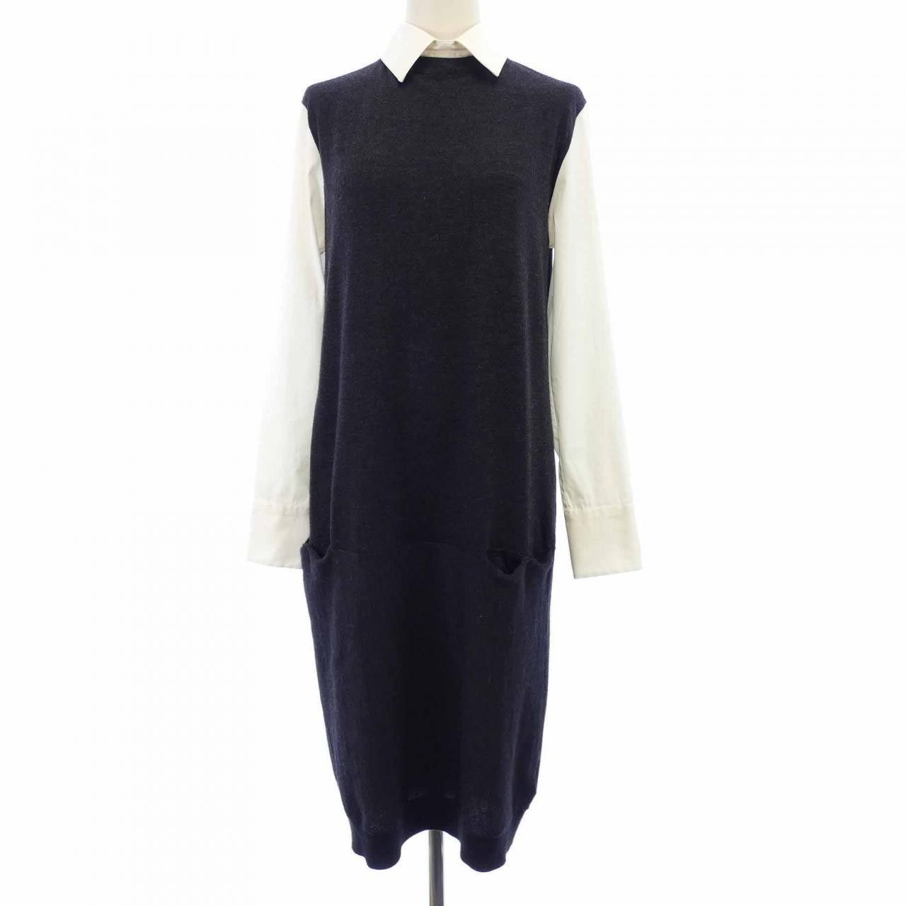 Brunello Cucinelli Brunello Cucinelli Cashmere Blend Dress Textile Dresses LAK385147 DUTY FREE for USA