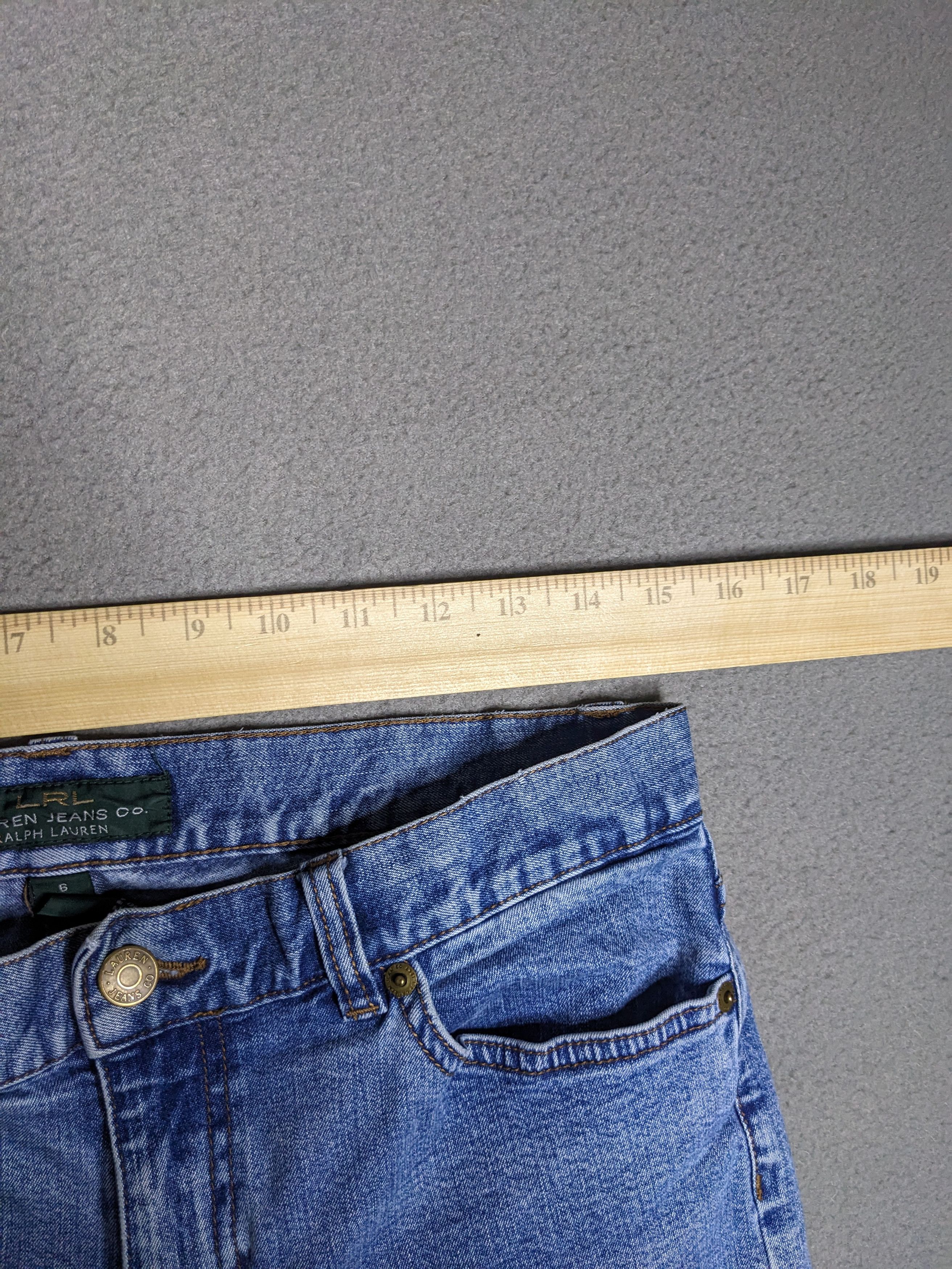 Lauren Ralph Lauren VTG Ralph Lauren Jeans Classic Straight Sz 6 30x29 Denim Y2K Size 30" / US 8 / IT 44 - 11 Thumbnail