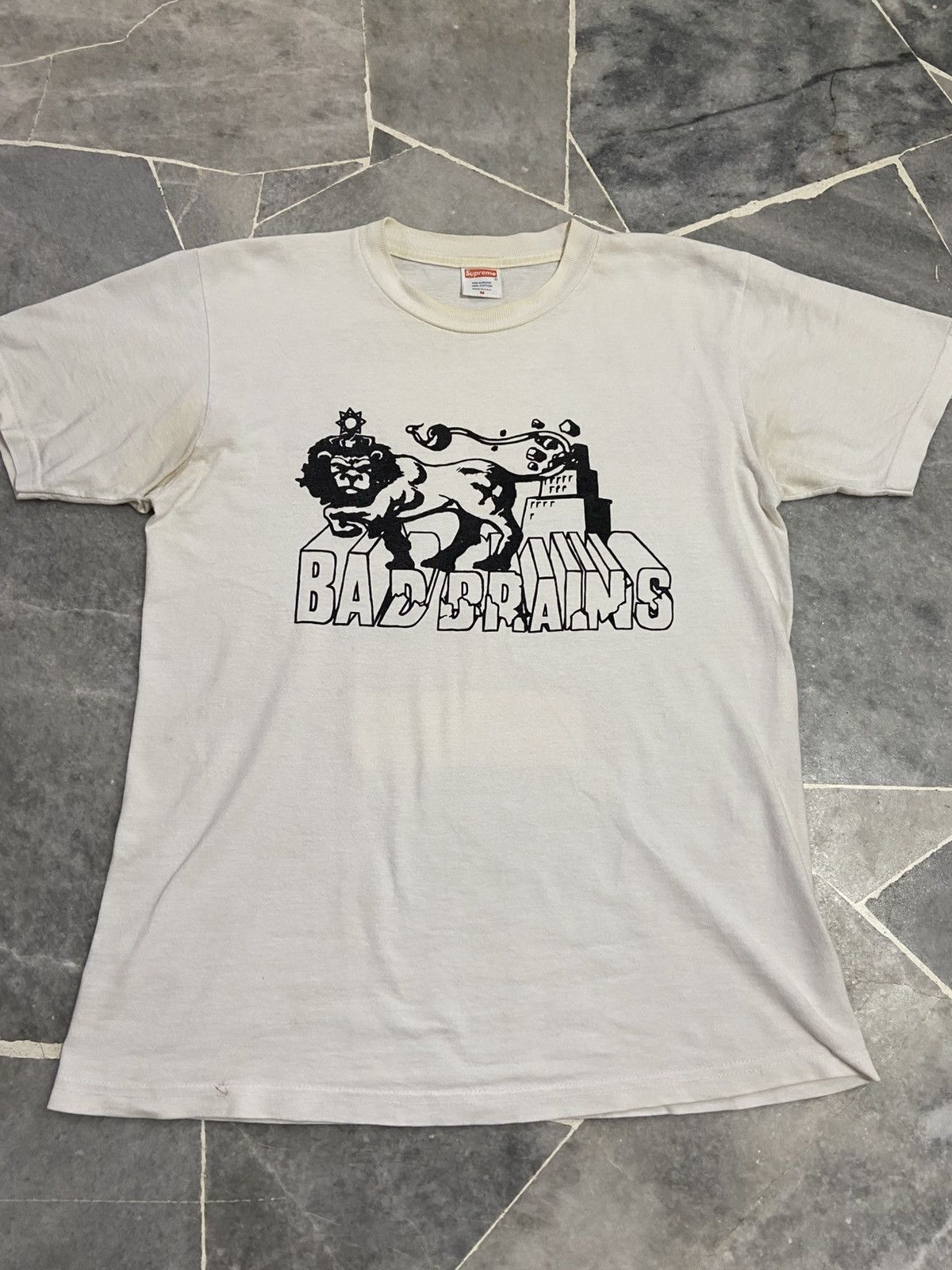 Supreme 2008 Supreme x Bad Brains Tee Size US M / EU 48-50 / 2 - 7 Thumbnail