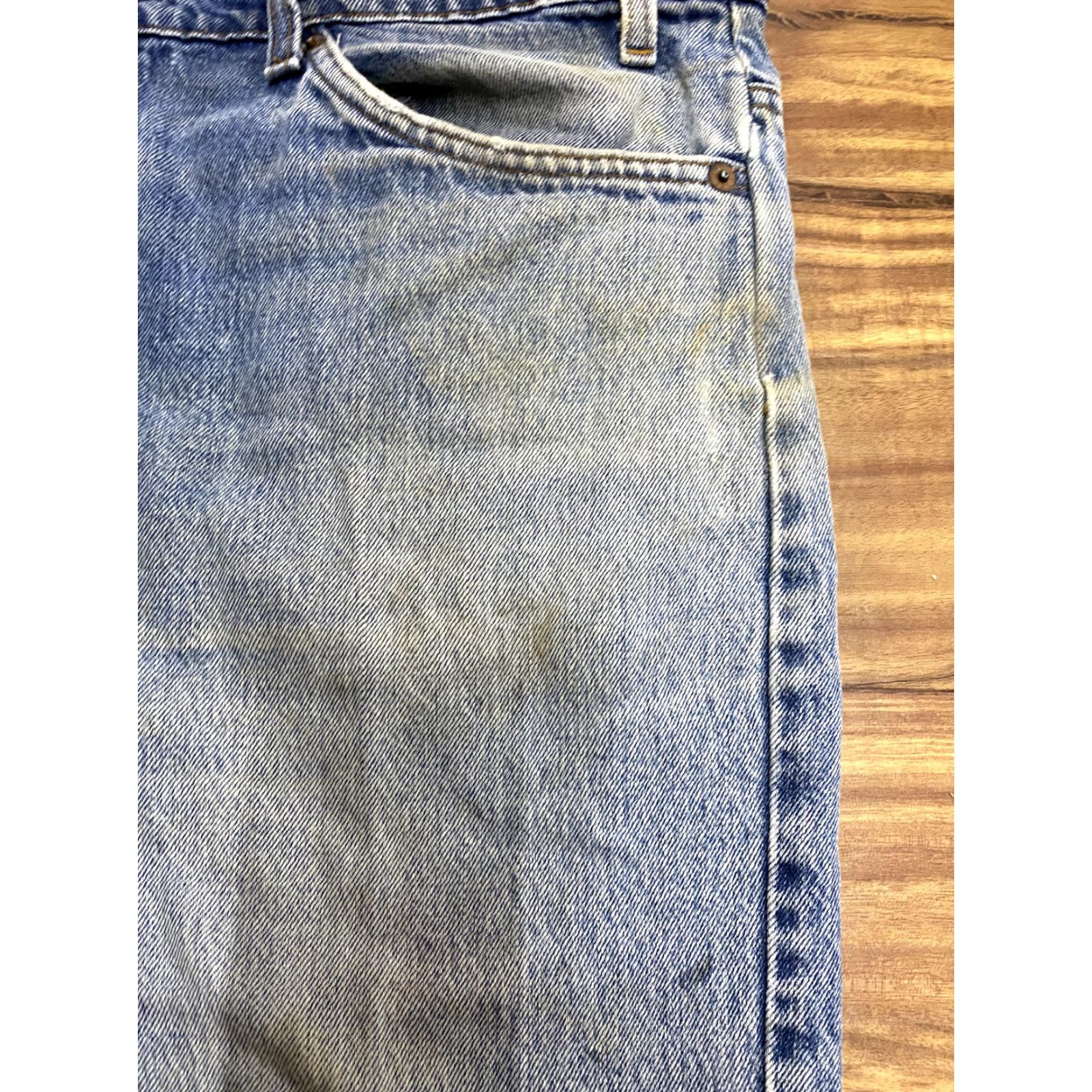 Levi's VINTAGE Levi Strauss & Co Orange Tab Blue Jeans B5 Jeans Men 34 Blue 34 Mens Size US 34 / EU 50 - 4 Thumbnail