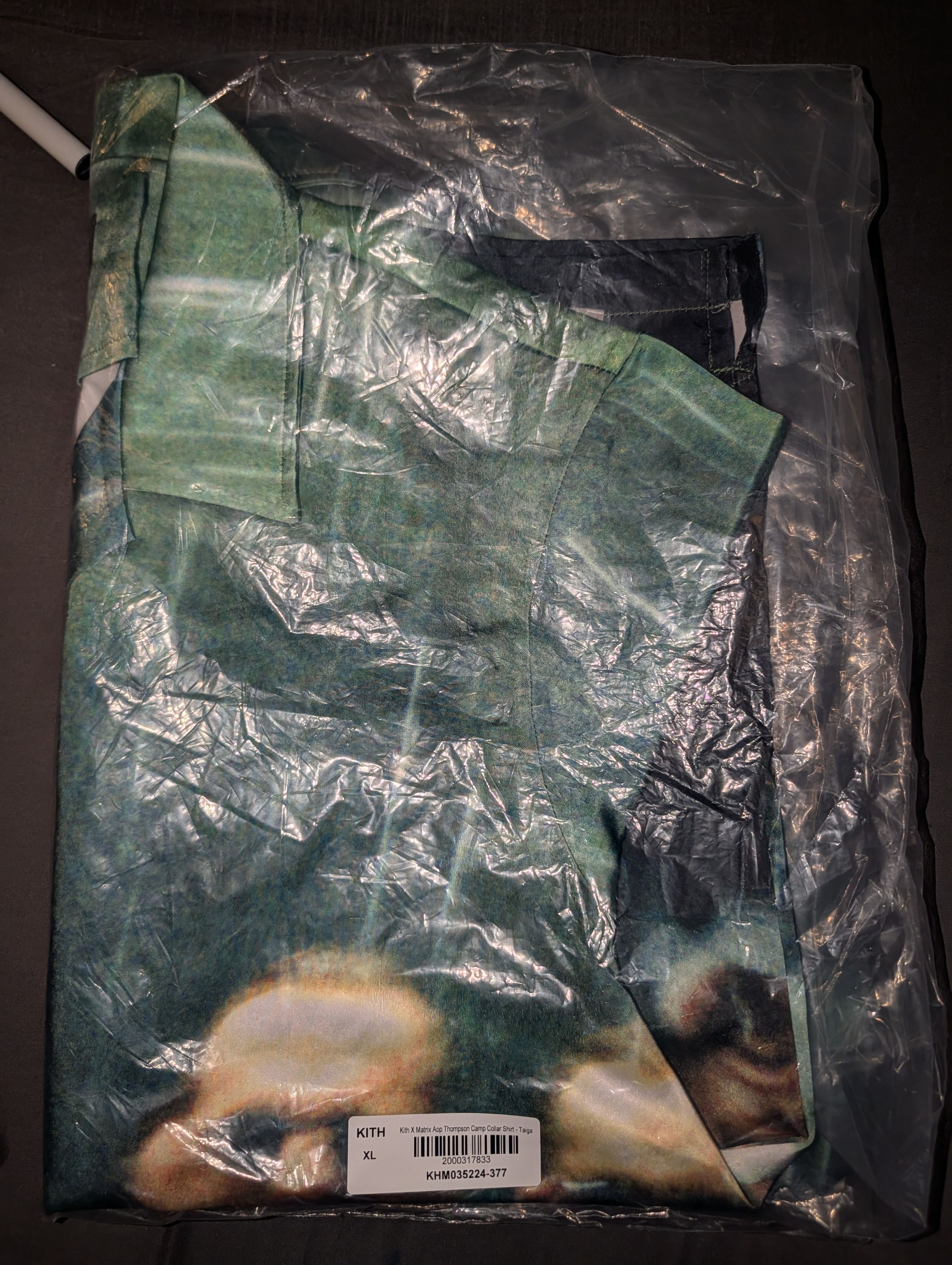 Kith NEW Kith The Matrix All Over Printed Thompson Button Shirt Size US XL / EU 56 / 4 - 4 Thumbnail