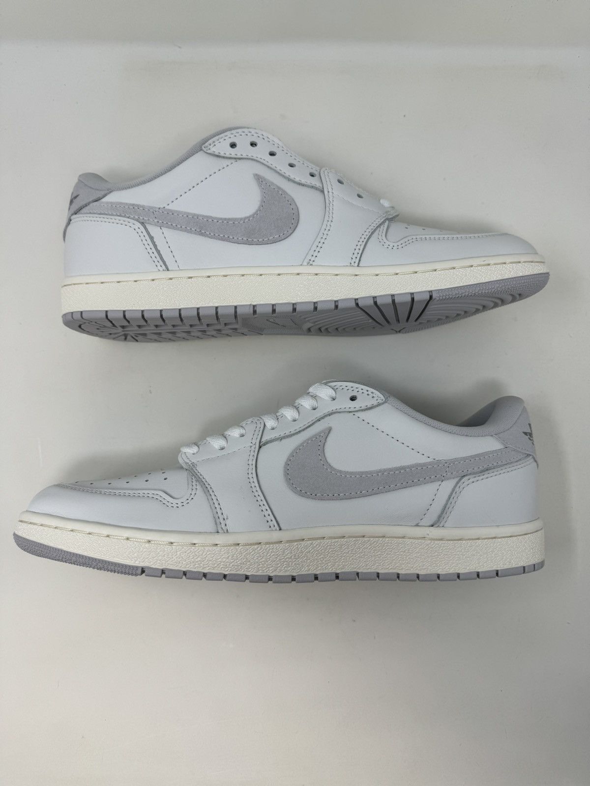 image of Nike Jordan 1 Low OG 85 Neutral Gray Shoes in Grey, Men's (Size 12)
