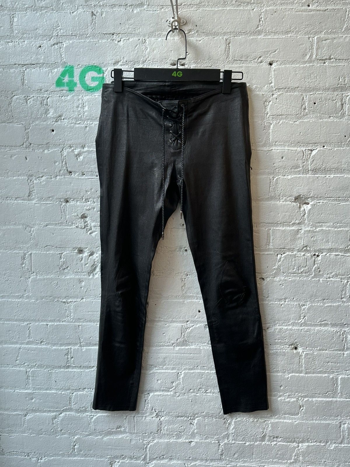 Chrome Hearts CHROME HEARTS JESSIE JO STARK PANTS leather cross patch jean Size 28" / US 6 / IT 42 - 3 Thumbnail