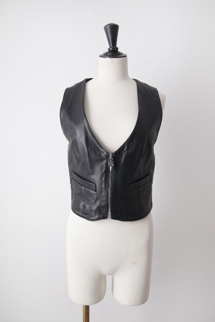 Chrome Hearts Chrome Hearts leather vest Size S / US 4 / IT 40 - 3 Thumbnail