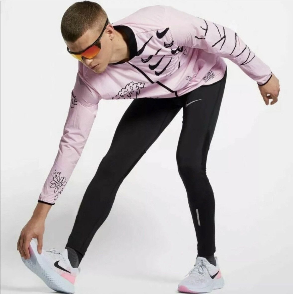 Nike 🆕 Nike Nathan run🏃🏽 Bell 🔔 Windbreaker wind💨 Jacket Size US M / EU 48-50 / 2 - 5 Thumbnail