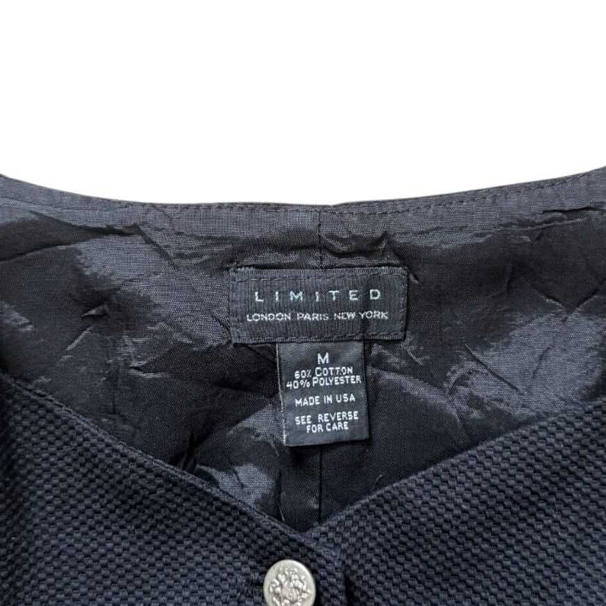 NBDN Nobrandedon Limited London Paris New York Black Vest | Size M Size M / US 6-8 / IT 42-44 - 3 Thumbnail