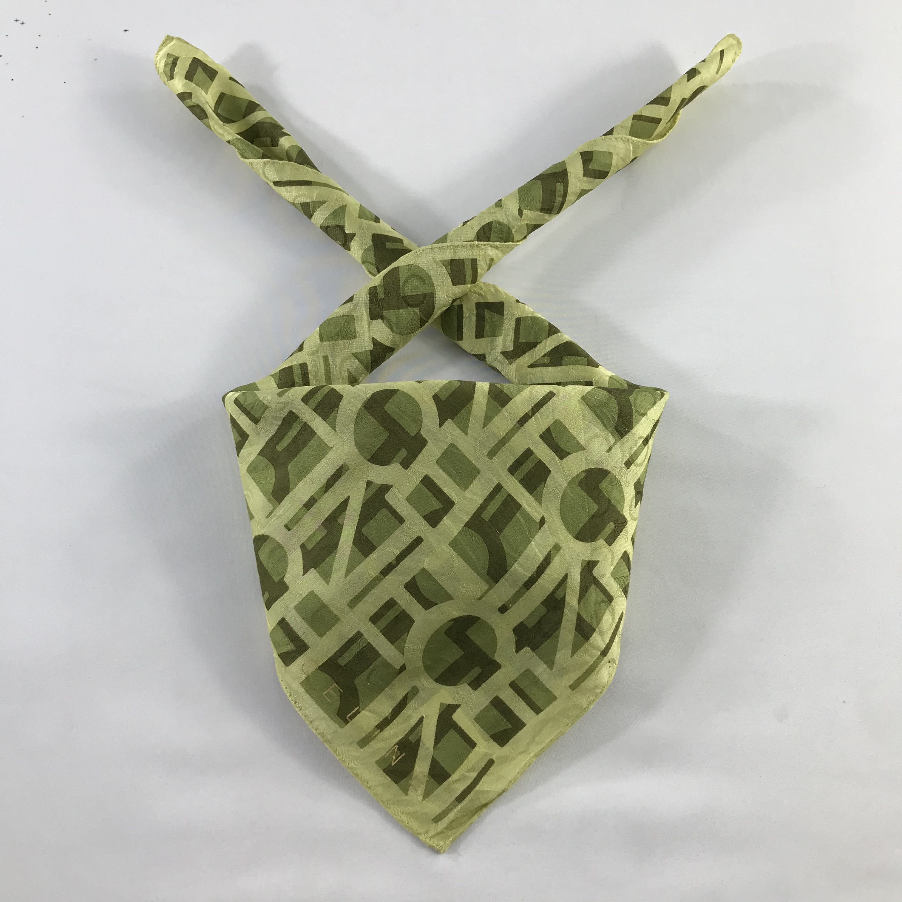 Celine × Vintage Celine Bandana / Handkerchief / Neckerchief - S505 Size ONE SIZE - 3 Thumbnail