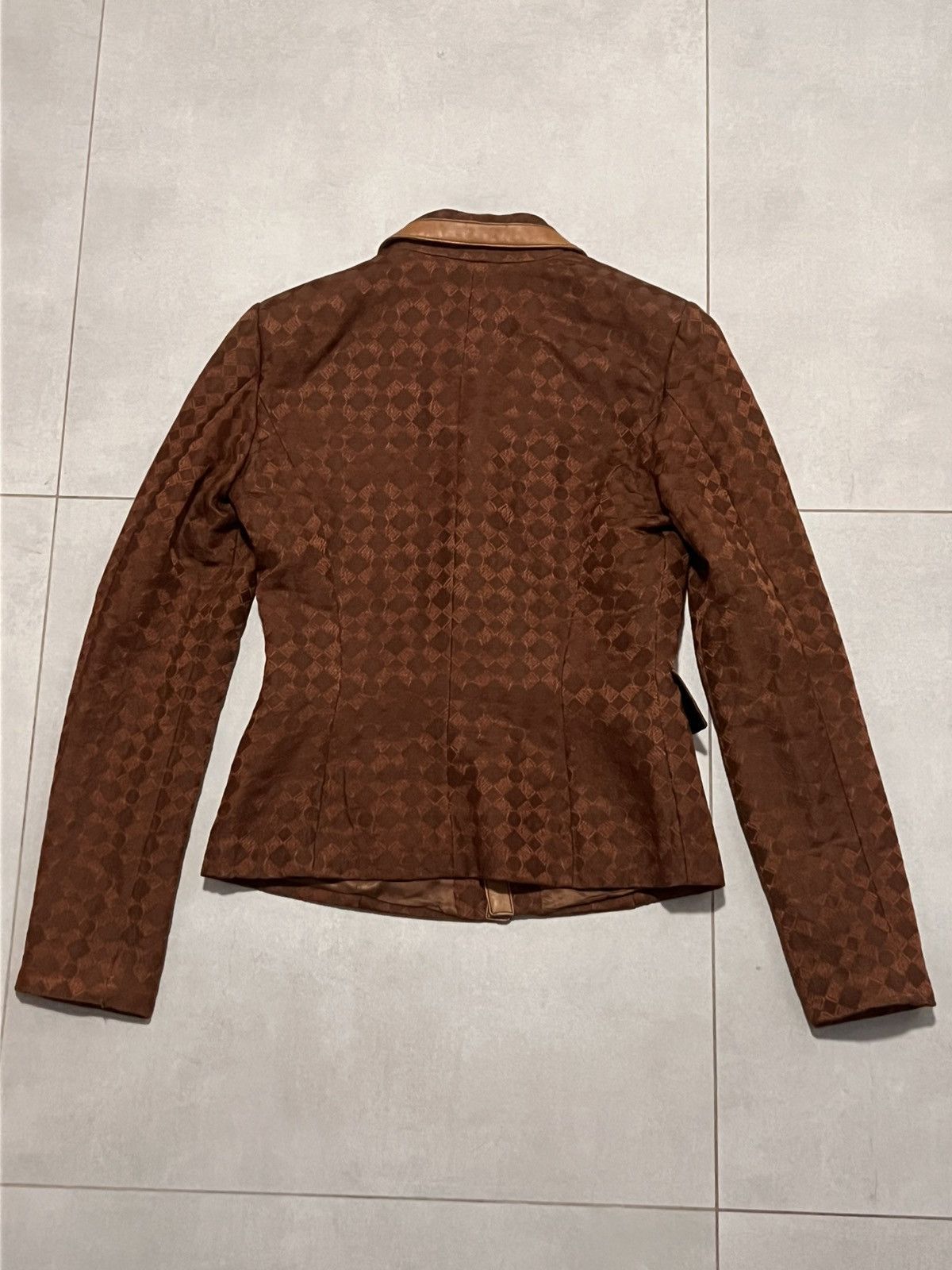Dirk Bikkembergs Dirk Bikkembergs FW2004 women runway monigram blazer Size S / US 4 / IT 40 - 3 Thumbnail