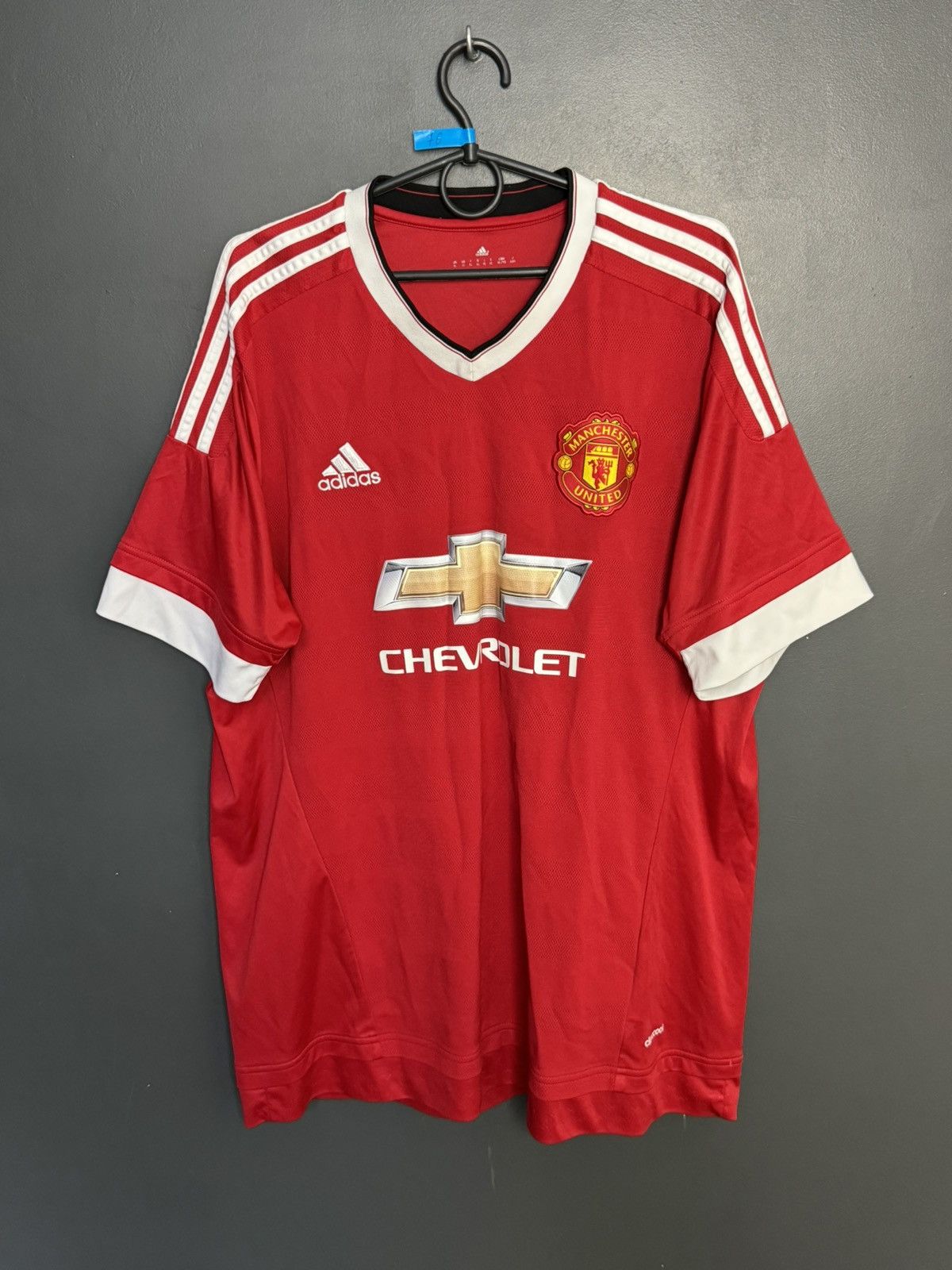 Adidas Manchester United 15/16 Home Football Jersey T-Shirt Size US XL / EU 56 / 4 - 1 Thumbnail