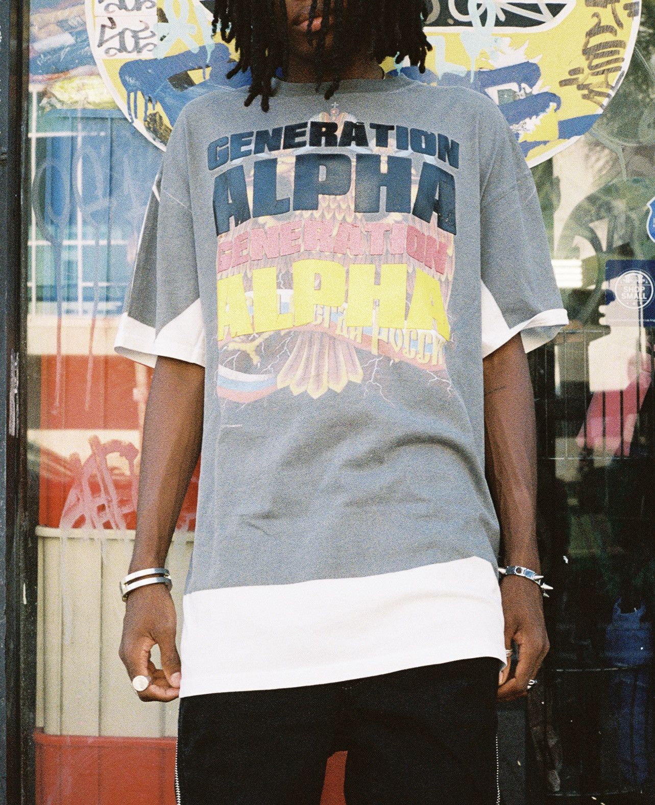 Vetements AW18 Vetements ‘Generation Alpha’ Trompe L’oeil T shirt Size US L / EU 52-54 / 3 - 5 Thumbnail