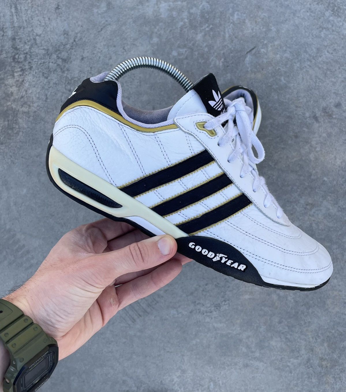 Adidas Rare 2006 Adidas Good Year Y2K Racing F1 Blokecore Shoes Size US 7.5 / EU 40-41 - 7 Thumbnail