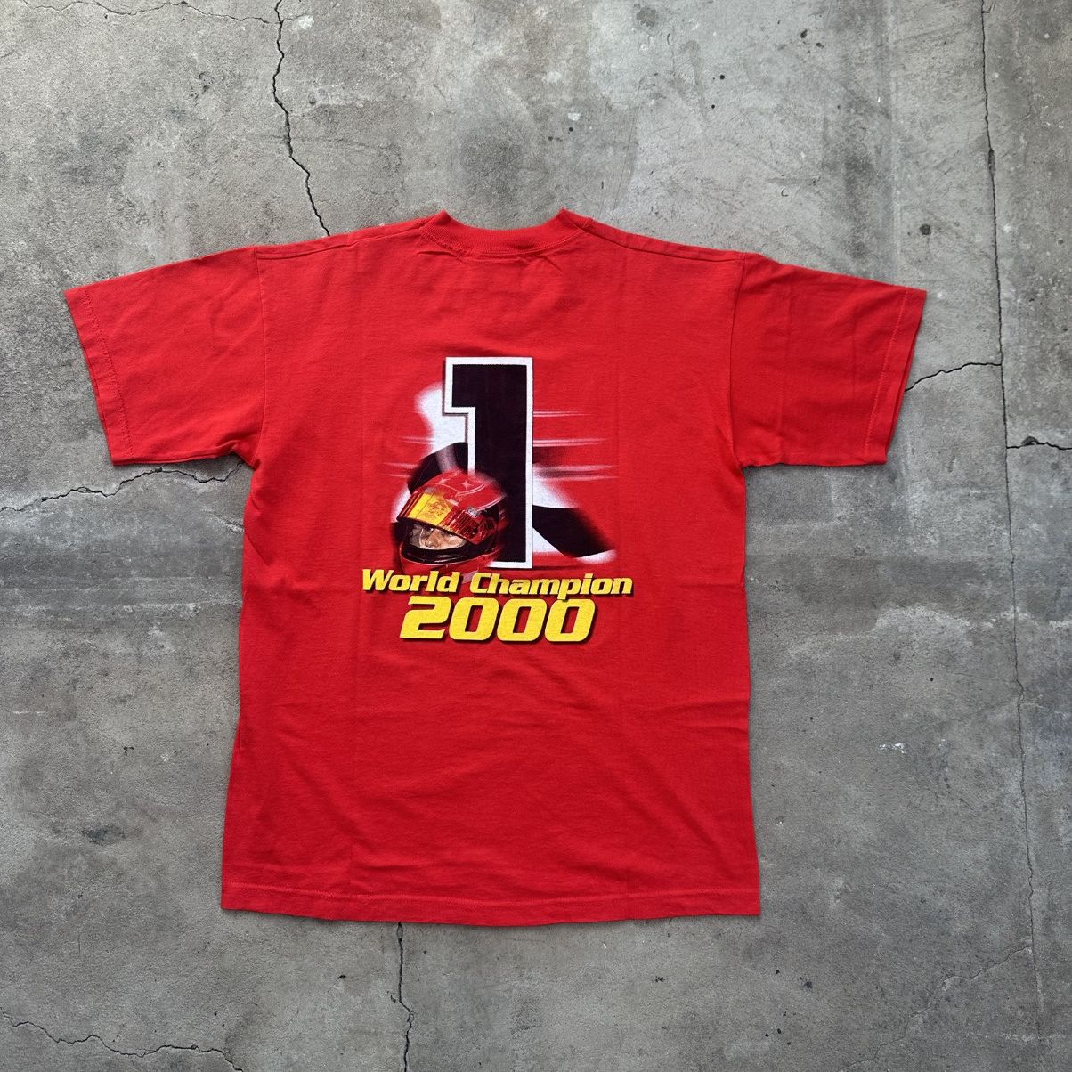 Ferrari Ferrari 2000 Michael Schumacher t shirt vintage F1 racing Size US L / EU 52-54 / 3 - 5 Thumbnail