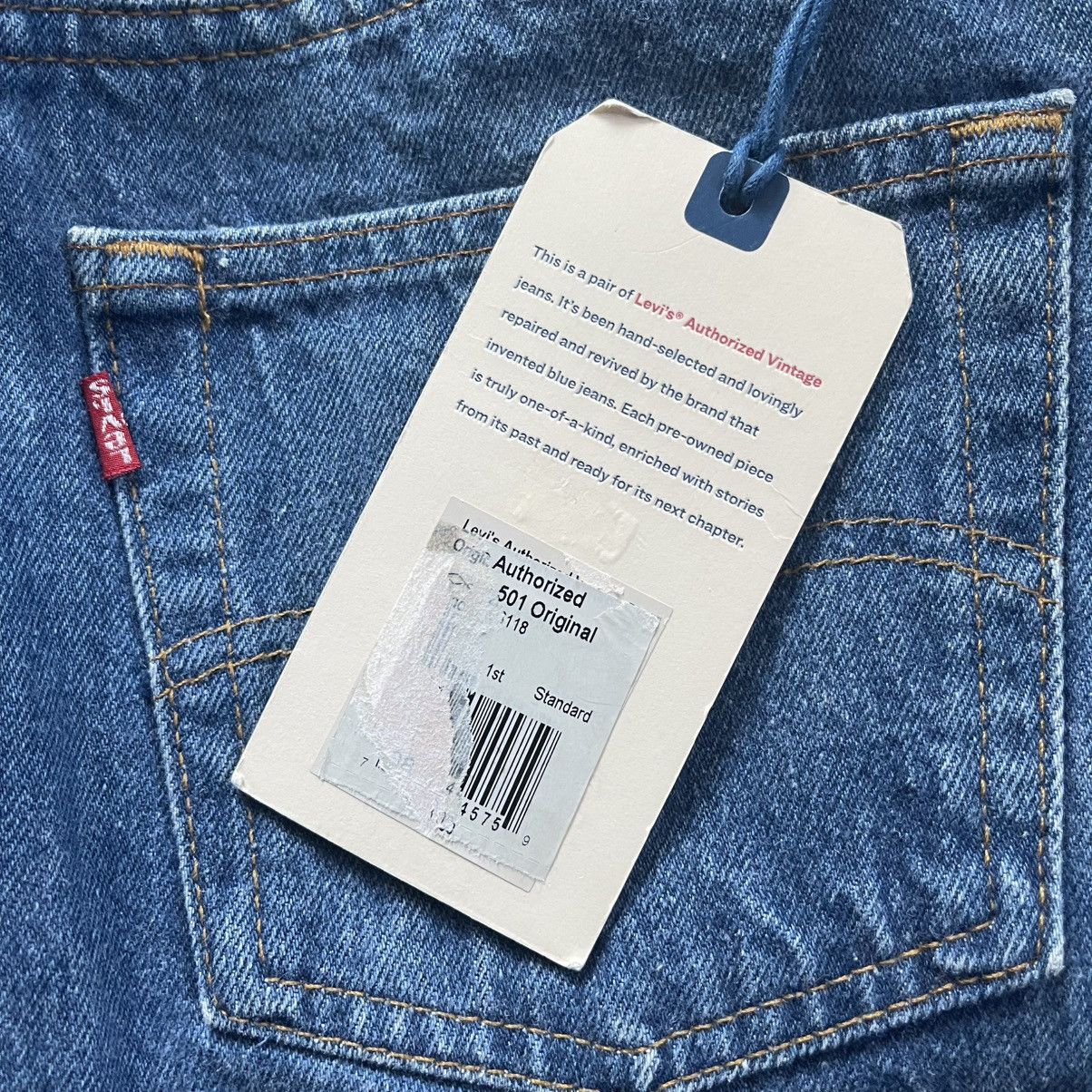 Levi's Vintage Clothing Authentic Authorized Vintage Levis 501 blue jeans size 38 Size US 38 / EU 54 - 10 Thumbnail