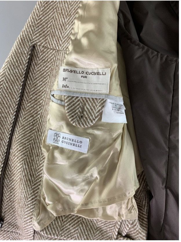 Brunello Cucinelli Brunello Cucinelli 🇮🇹 brown cashmere vested trench 50 NWT Size US M / EU 48-50 / 2 - 2 Thumbnail