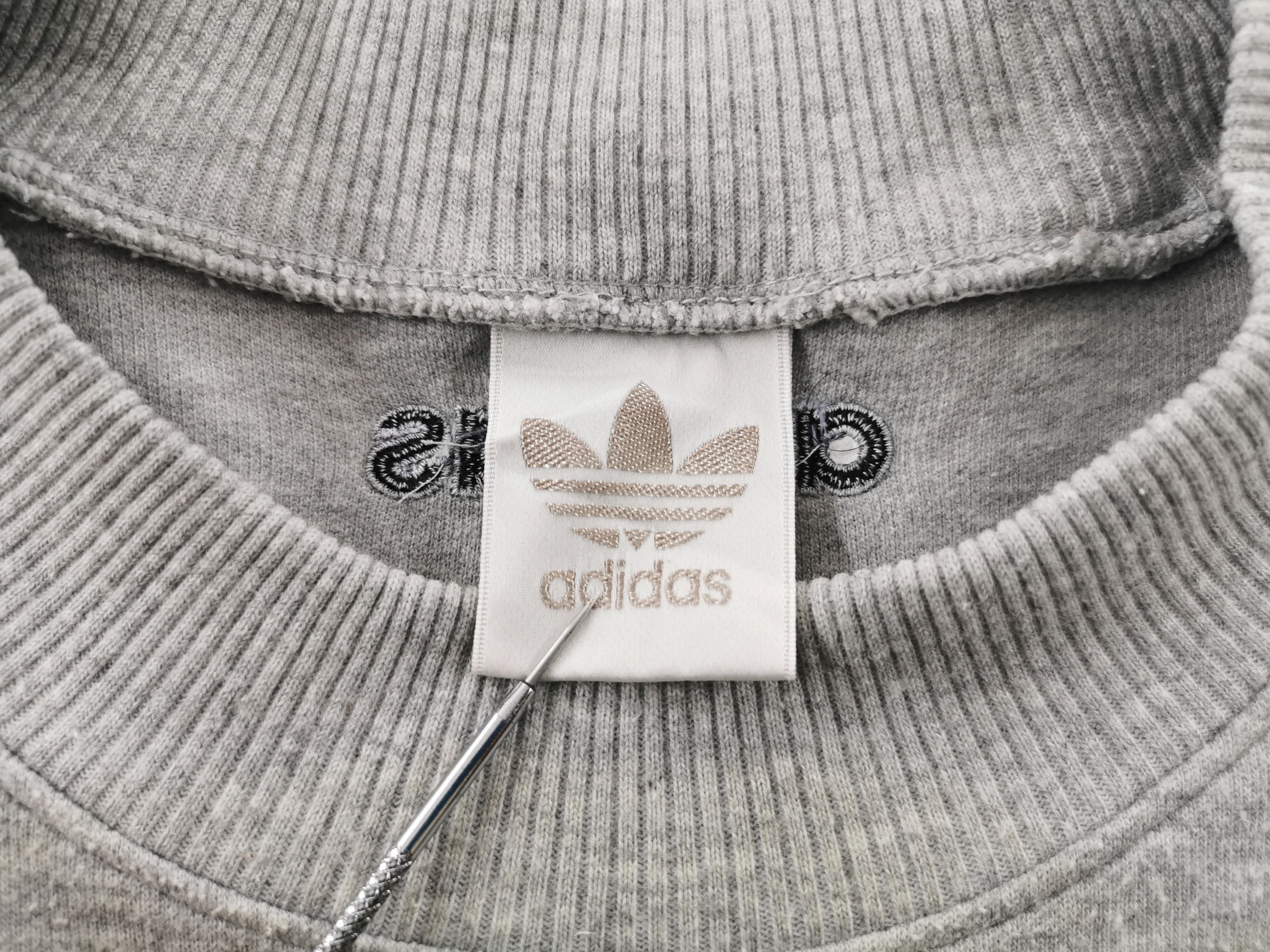 Adidas Vintage 90's Adidas Big Logo Sweatshirt Made In Japan Size US L / EU 52-54 / 3 - 6 Thumbnail
