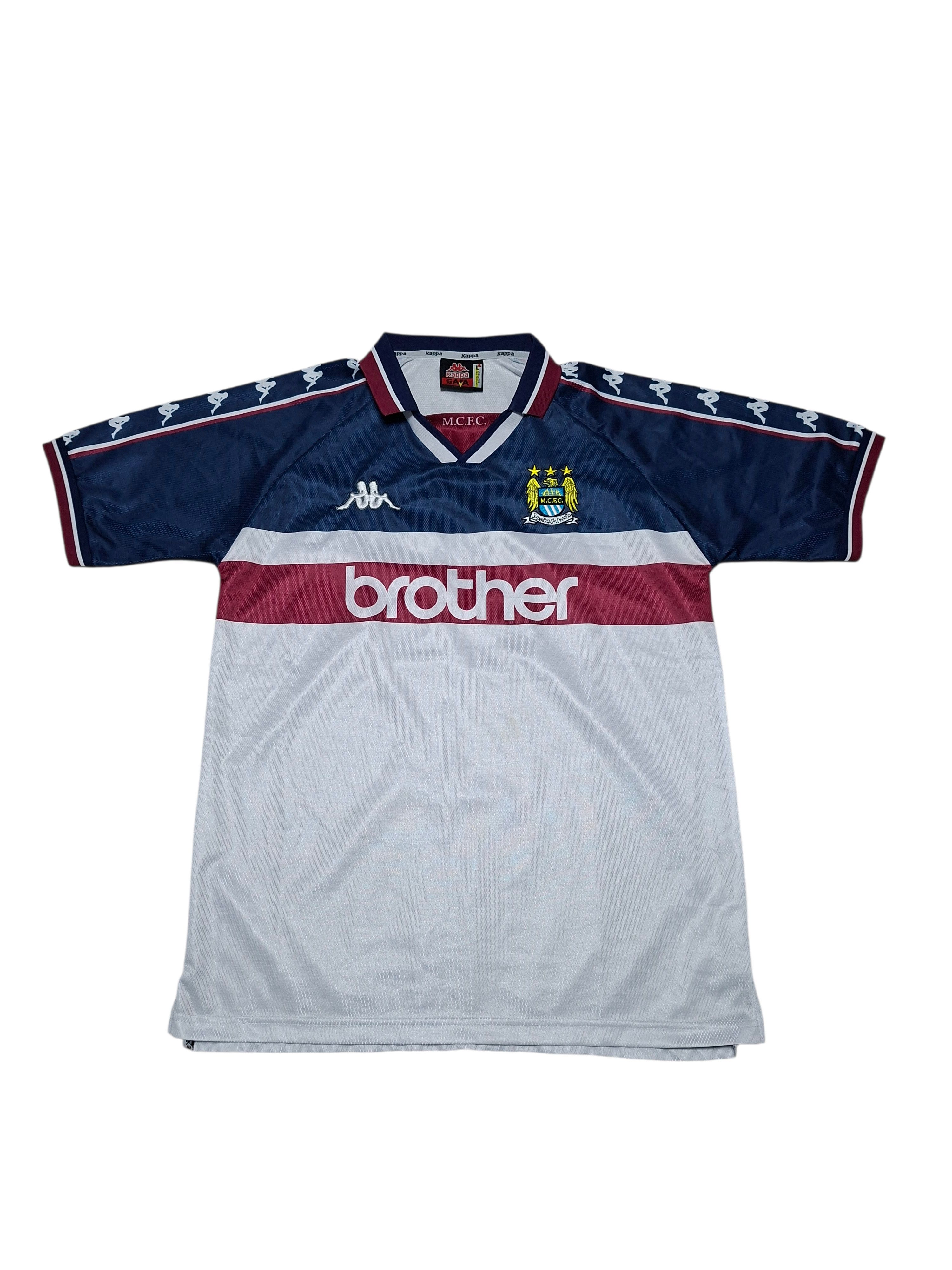 Kappa MANCHESTER CITY KAPPA VINTAGE 1997/1998 SOCCER JERSEY Size US L / EU 52-54 / 3 - 1 Thumbnail