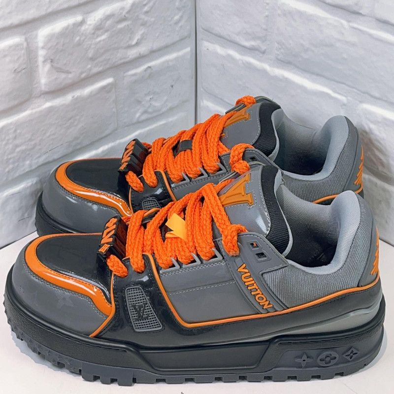 Louis Vuitton Trainer Maxi Sneakers with Beads 0079
