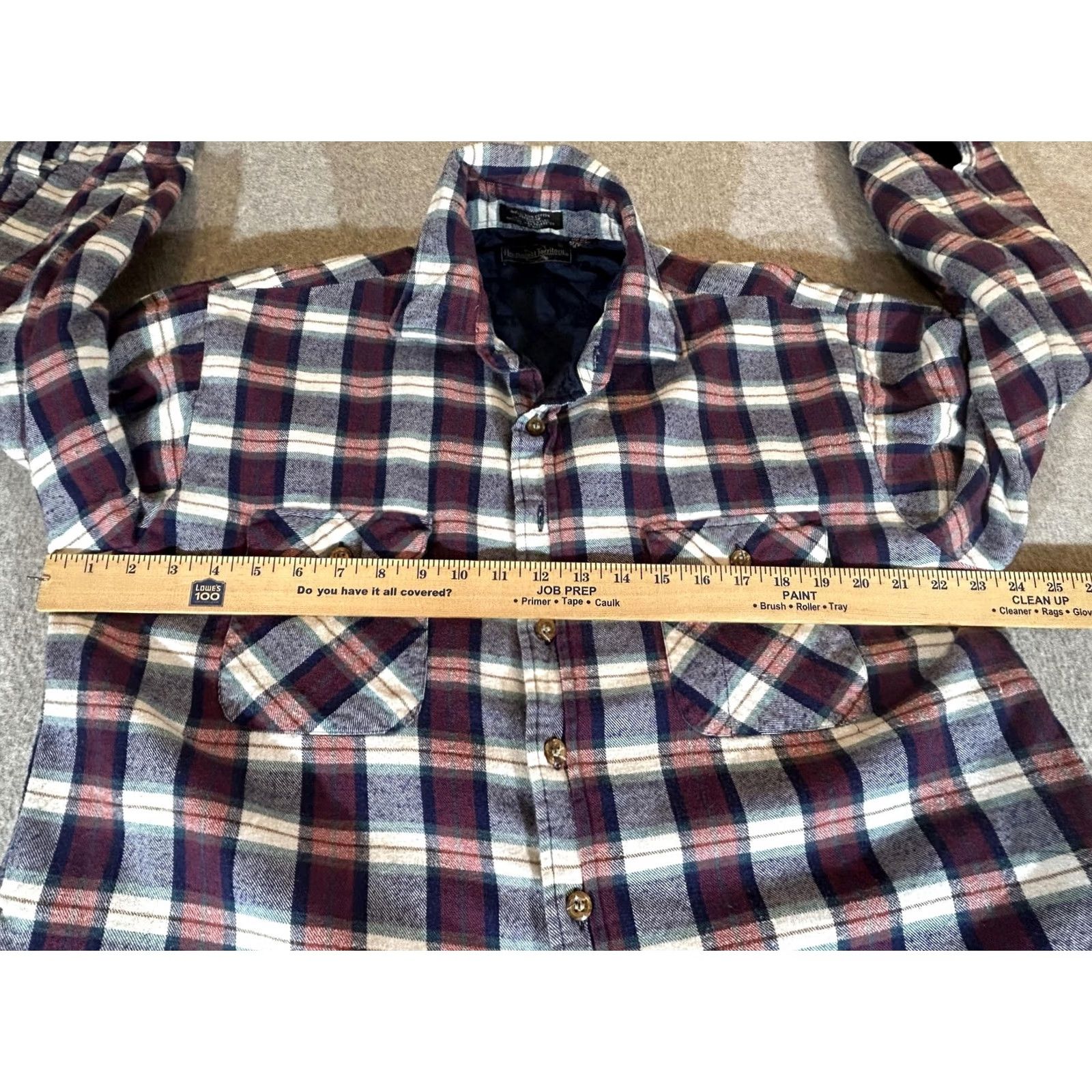 Vintage VINTAGE Northwest Territory Jacket Mens Large Flannel Quilted Lined Shacket Shirt Workwear Outdoor Size US L / EU 52-54 / 3 - 4 Thumbnail