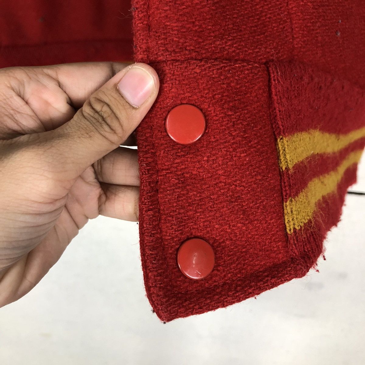Japanese Brand 🔥VTG LEATHER VARSITY JACKET MILITARY TOYO ENTERPRISE Size US M / EU 48-50 / 2 - 15 Thumbnail