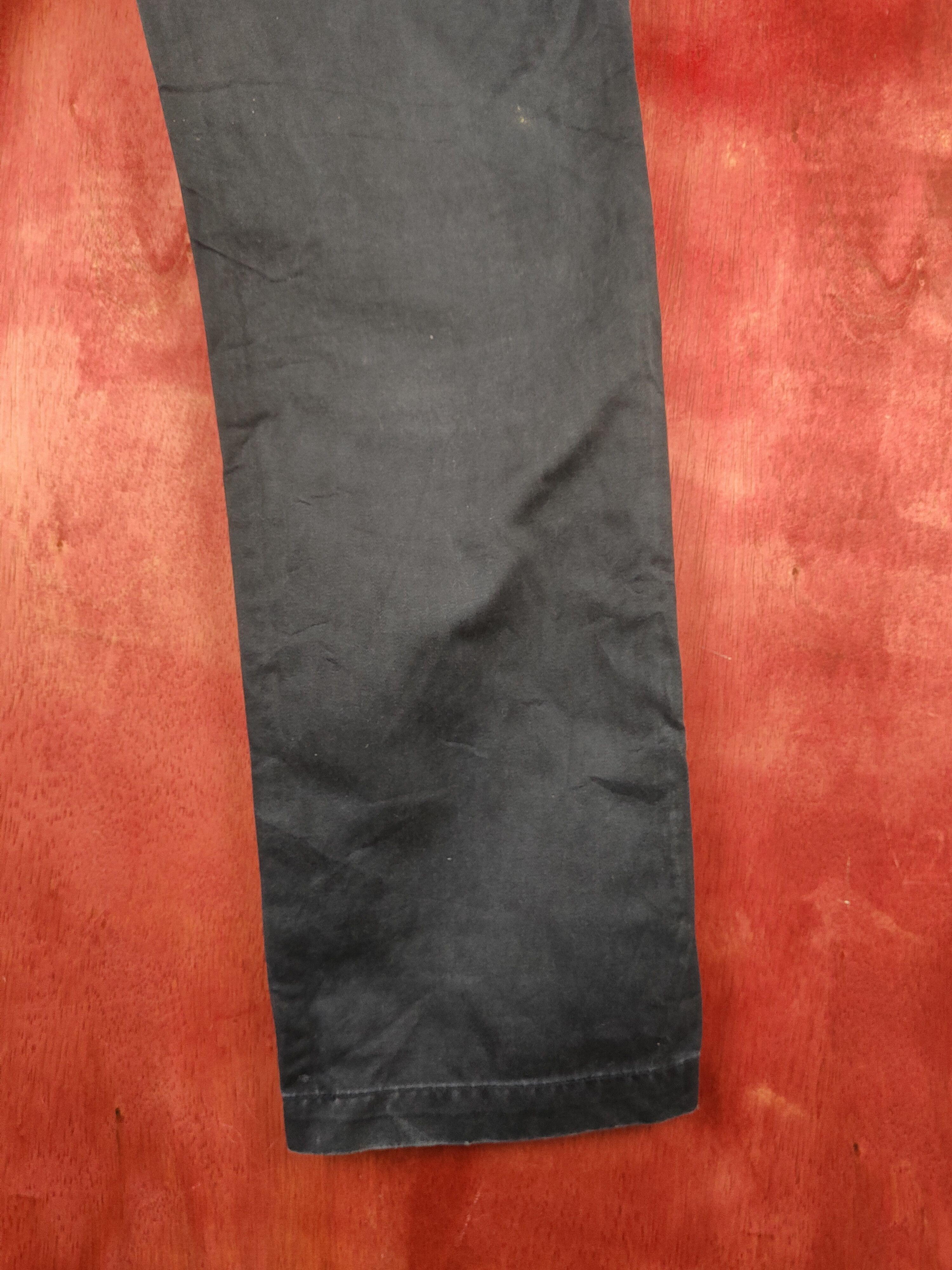 Japanese Brand Uniqlo Dark Blue faded cargo Casual Pants #S1766 Size US 29 - 11 Thumbnail