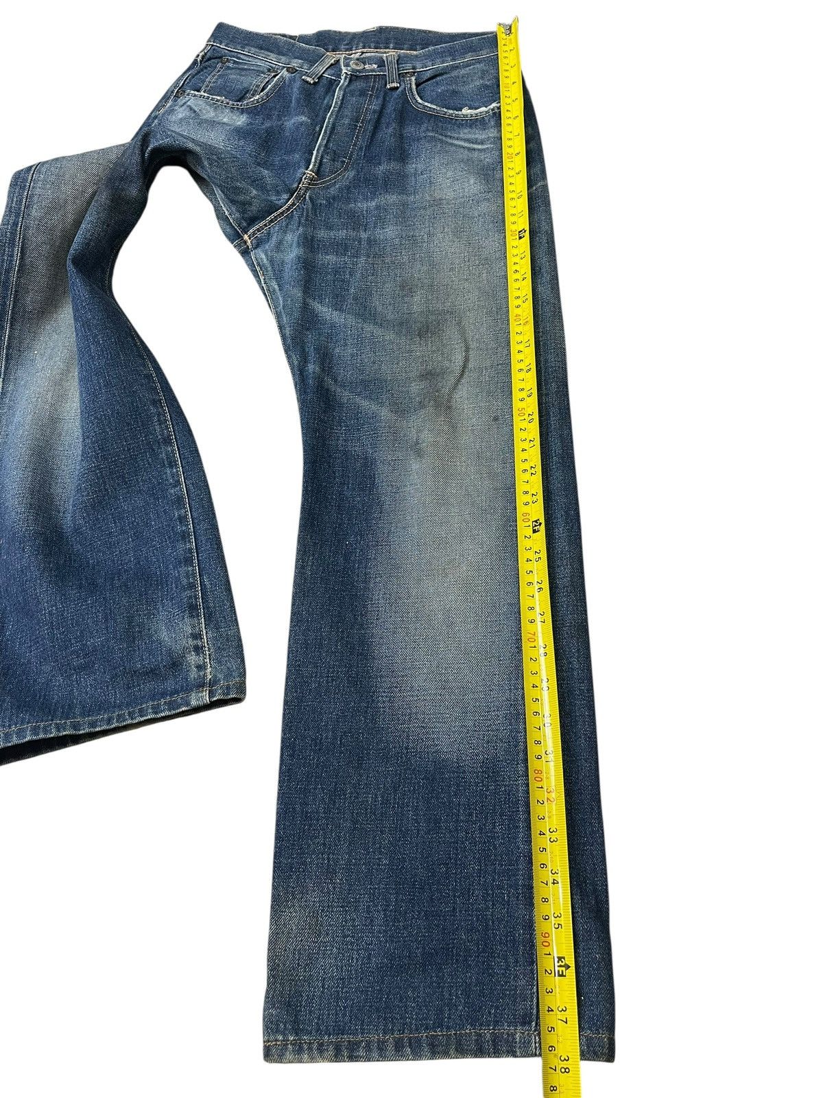 Edwin Vintage Edwin 505 SX Jeans Straight Cut Selvedge Size US 28 / EU 44 - 13 Thumbnail